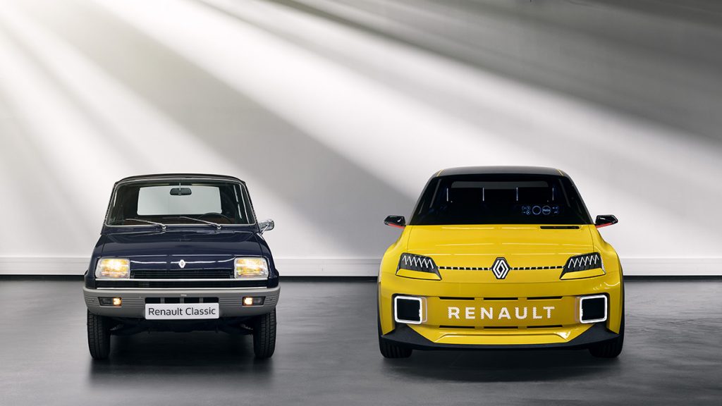 Koncepcja Renault R5 - reinterpretacja kultowego modelu