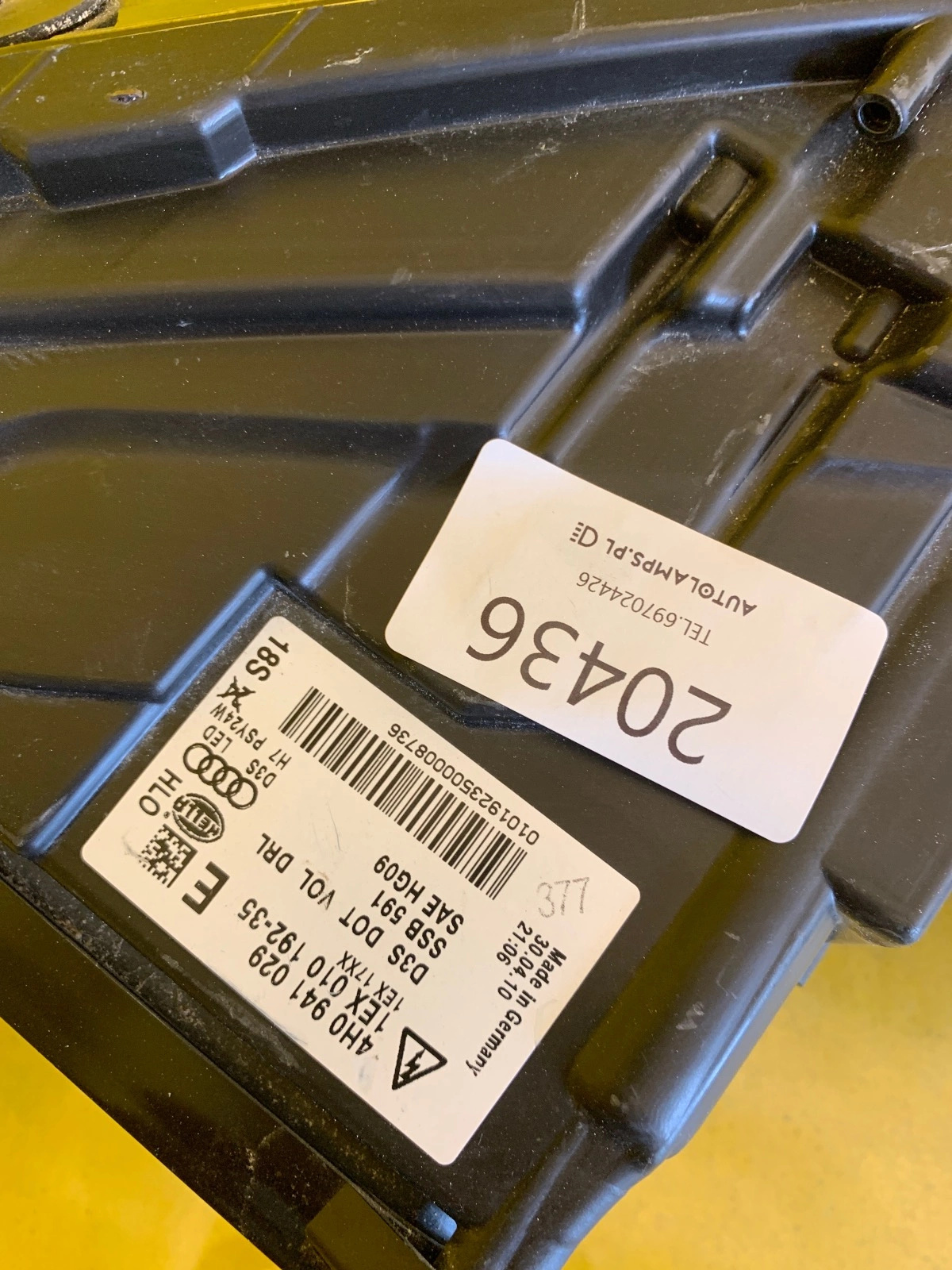 Reflektor Lampa lewa AUDI A8 D4 xenon led USA 4H0941029 Autolamps 2 Reflektor Lampa lewa AUDI A8 D4 xenon led USA 4H0941029