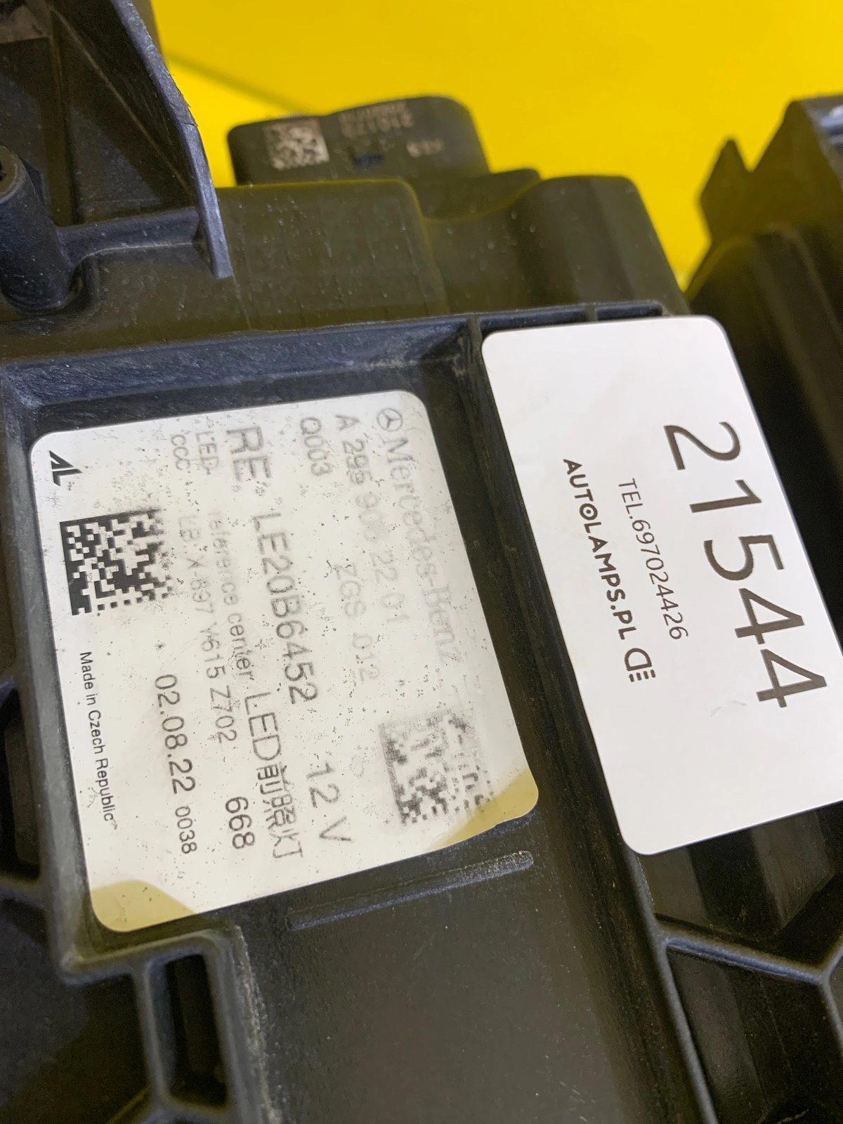 Reflektor Lampa Prawa Mercedes EQE W295 A295 Full Led A2959062201 Autolamps 2 Reflektor Lampa Prawa Mercedes EQE W295 A295 Full Led A2959062201