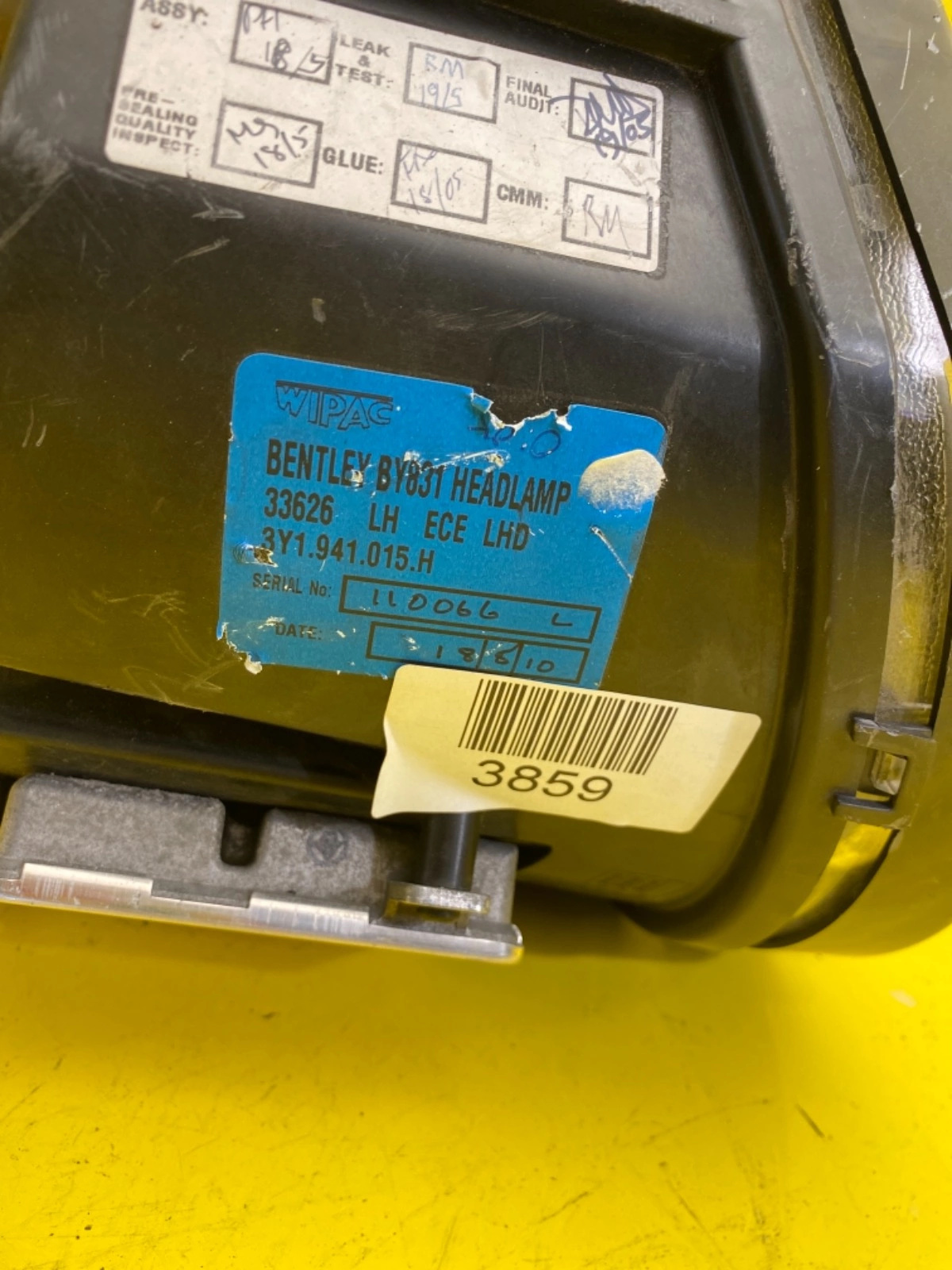 Reflektor LAMPA LEWA BENTLEY MULSANNE MULSANE 3Y1.941.015.H Autolamps 3 Reflektor LAMPA LEWA BENTLEY MULSANNE MULSANE 3Y1.941.015.H