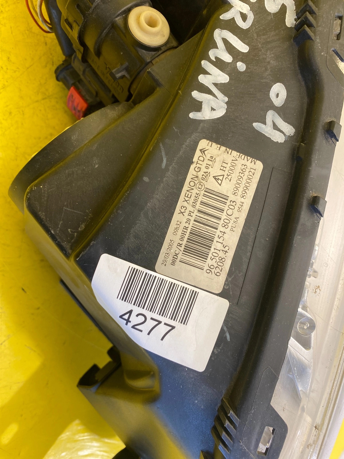 Reflektor Lampa Lewa Citroen C5 Lift 06r Xenon Autolamps 2 Reflektor Lampa Lewa Citroen C5 Lift 06r Xenon