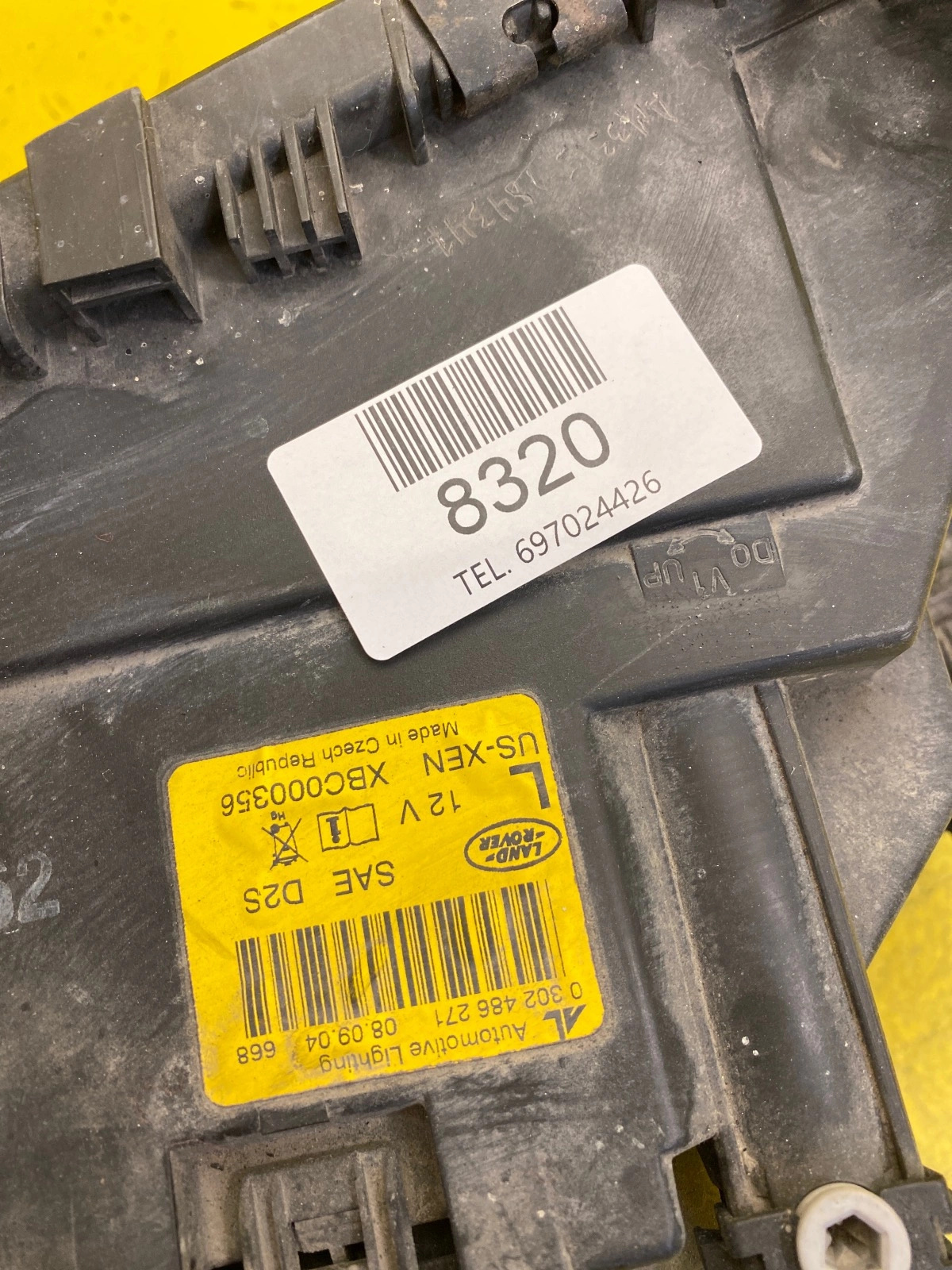 Reflektor Lampa Lewa RANGE ROVER III VOGUE L322 01-05 XENON Autolamps 2 Reflektor Lampa Lewa RANGE ROVER III VOGUE L322 01-05 XENON