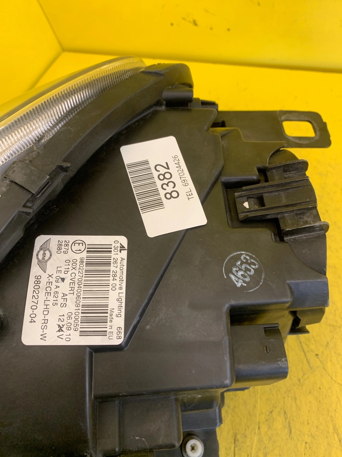 Reflektor Lampa Prawa Mini Countryman R60 Xenon Autolamps 2 Reflektor Lampa Prawa Mini Countryman R60 Xenon