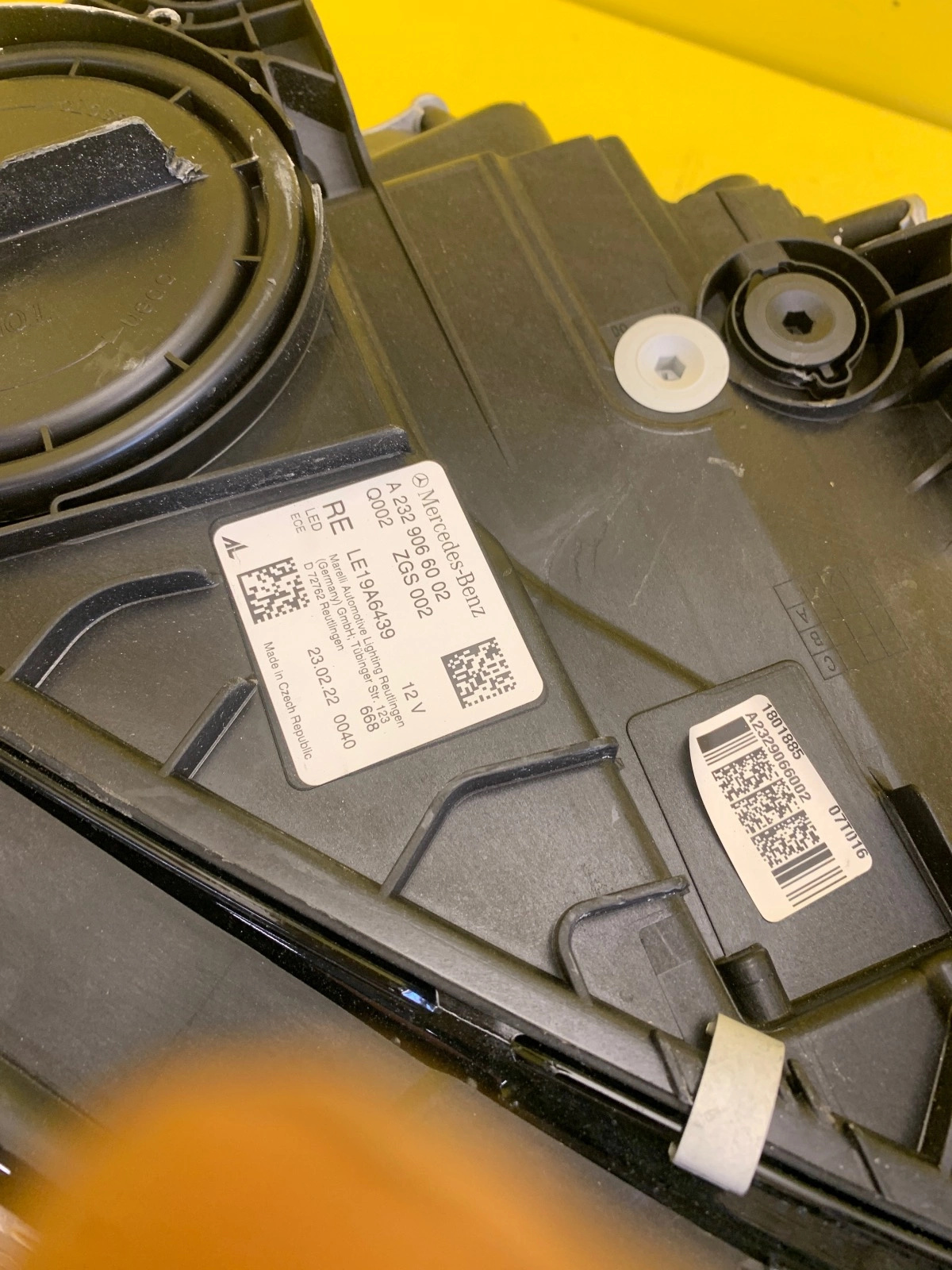 Reflektor Lampa Prawa Mercedes W232 Full Led A2329066002 Autolamps 2 Reflektor Lampa Prawa Mercedes W232 Full Led A2329066002