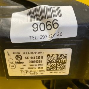 Reflektor Lampa Lewa Golf VW SPORTSVAN BI Xenon 14-18 517941033B