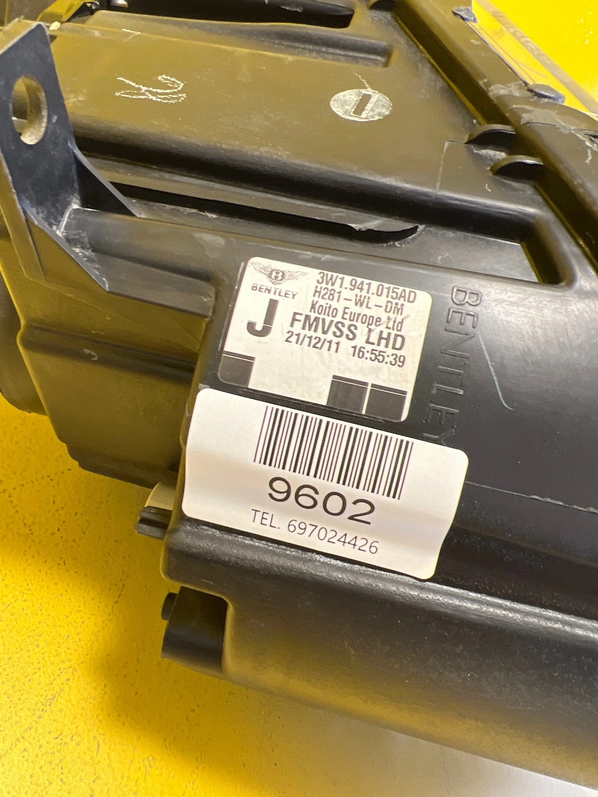 Reflektor LAMPA LEWA Bentley GT/GTC Supersports Autolamps 2 Reflektor LAMPA LEWA Bentley GT/GTC Supersports