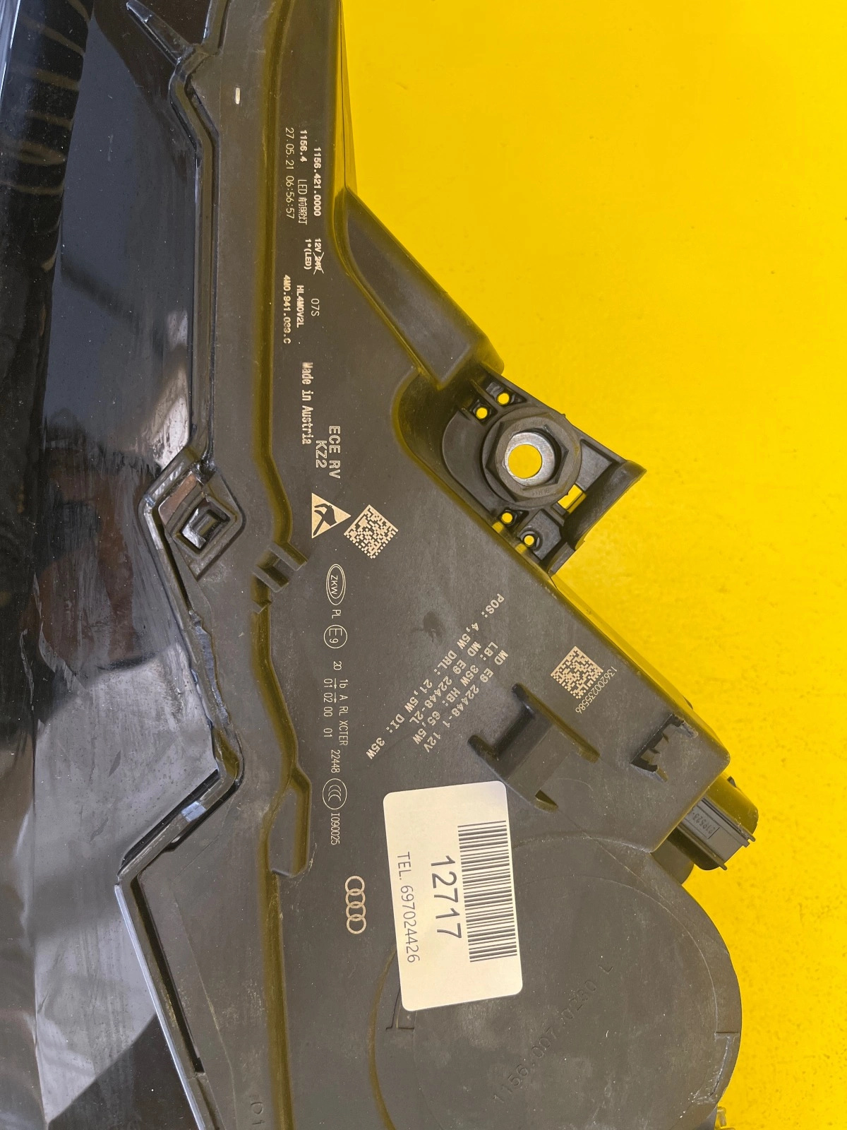 Reflektor Lampa Lewa Audi Q7 LIFT 4M0941039C Autolamps 2 Reflektor Lampa Lewa Audi Q7 LIFT 4M0941039C