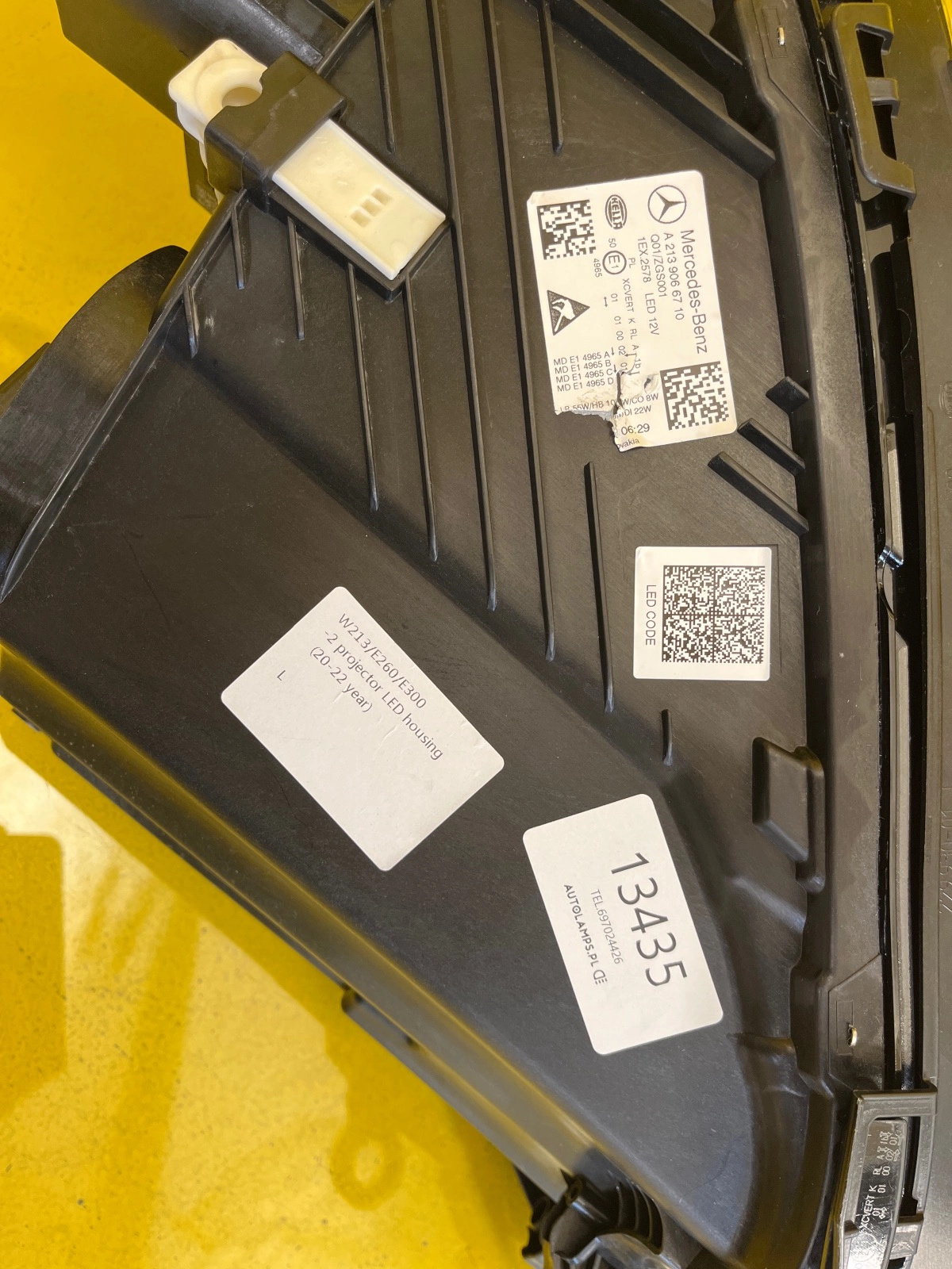 Reflektor Lampa Lewa Mercedes E-Klasa W213 Lift Multibeam A2139066710 Autolamps 2 Reflektor Lampa Lewa Mercedes E-Klasa W213 Lift Multibeam A2139066710