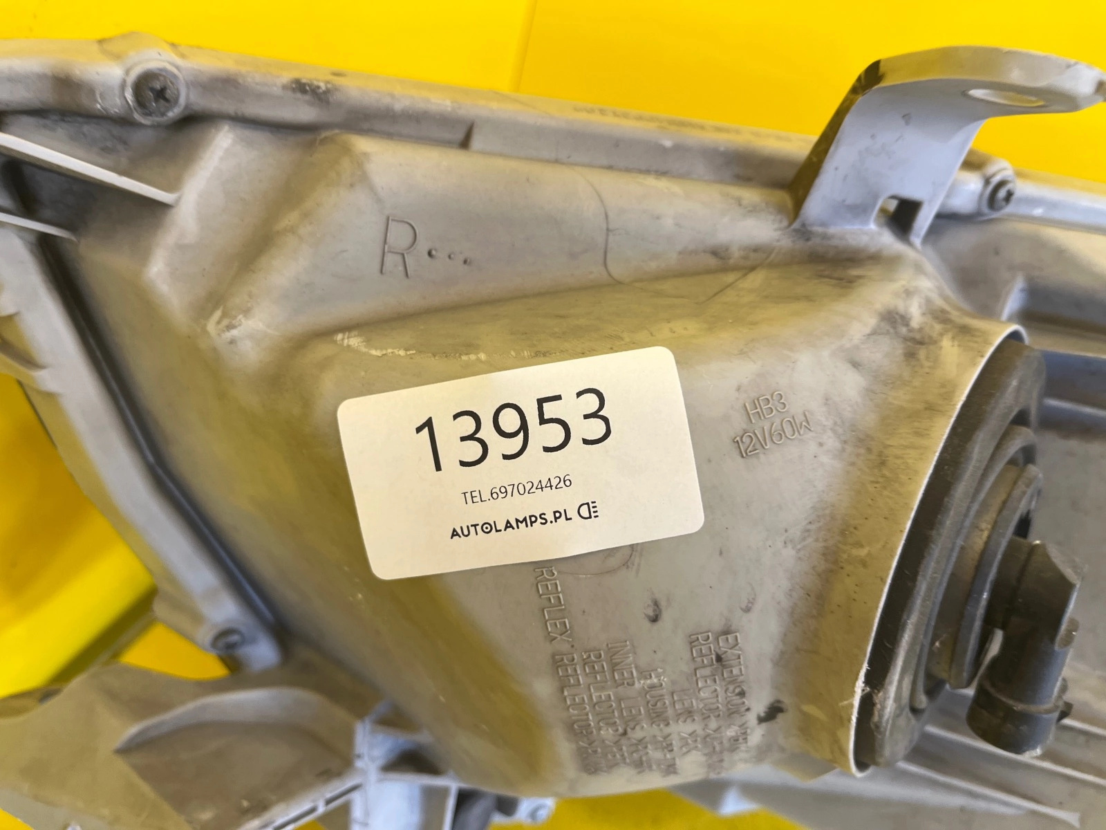 Reflektor Lampa Prawa Toyota Highlander II 11-13 Autolamps 3 Reflektor Lampa Prawa Toyota Highlander II 11-13