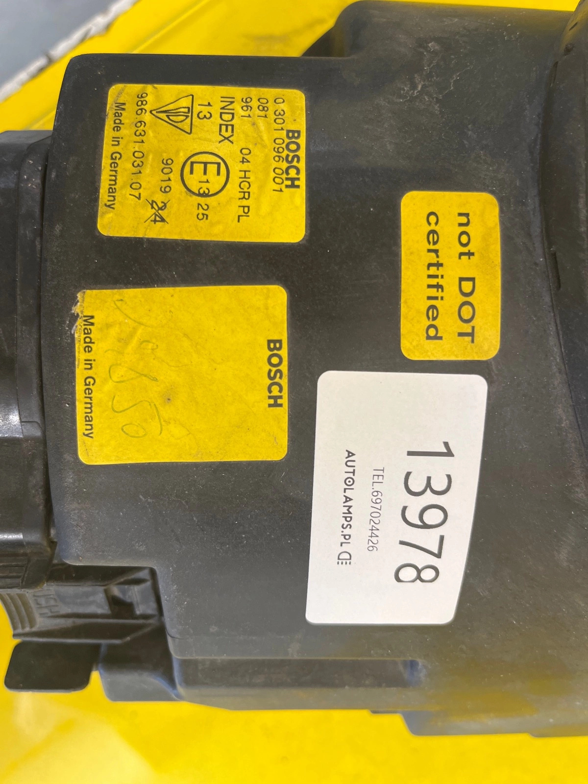 Reflektor Lampa Lewa Porsche 911 996 986 BOXTER 98663103107 Autolamps 2 Reflektor Lampa Lewa Porsche 911 996 986 BOXTER 98663103107