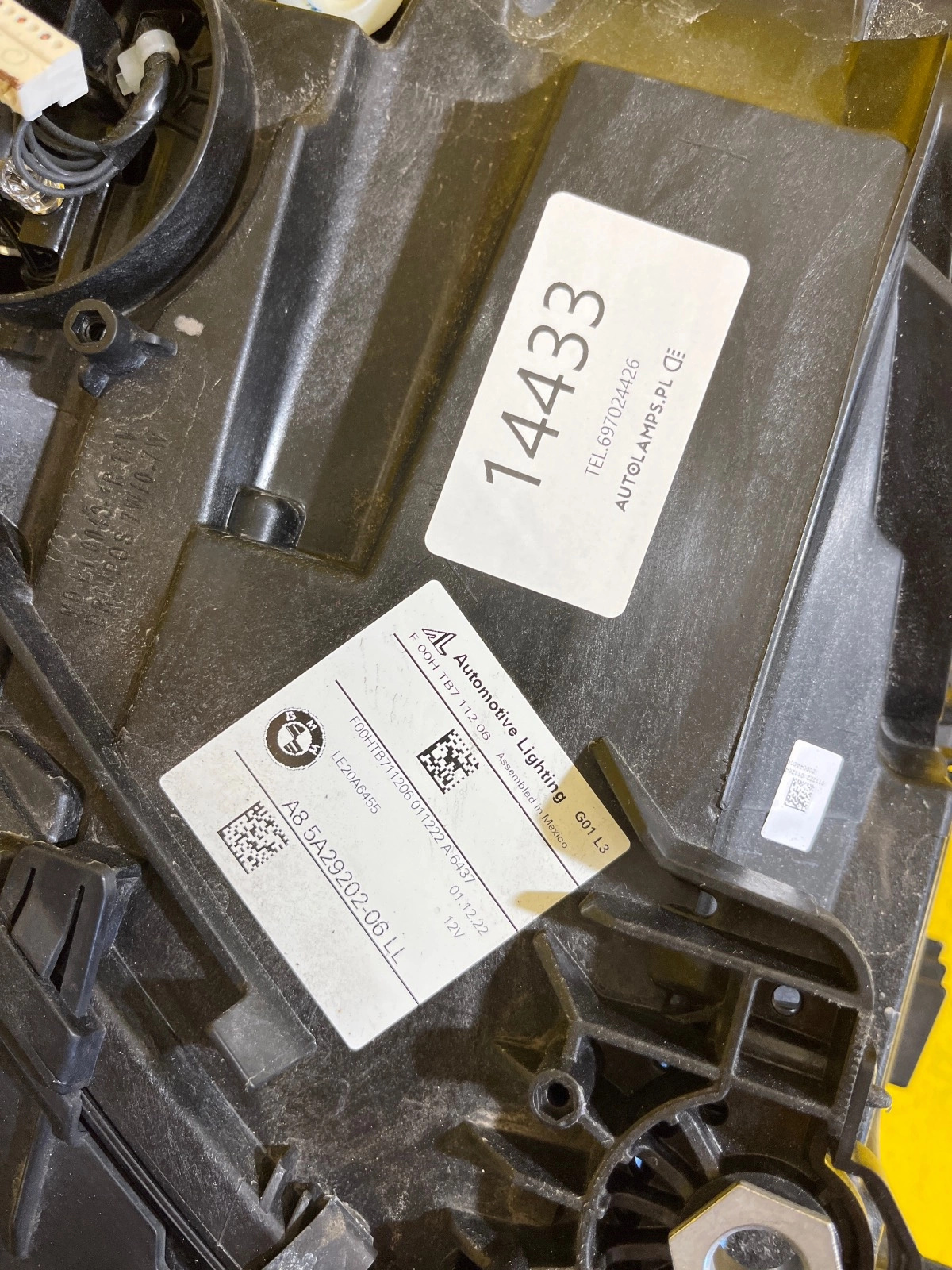 Reflektor BMW X3 G01 X4 G02 LIFT FULL LED LAMPA PRAWA 5A29202-06 Autolamps 2 Reflektor BMW X3 G01 X4 G02 LIFT FULL LED LAMPA PRAWA 5A29202-06