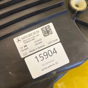 Reflektor Lampa Prawa MERCEDES GLC W253 LIFT FULL LED 19- A2539060204