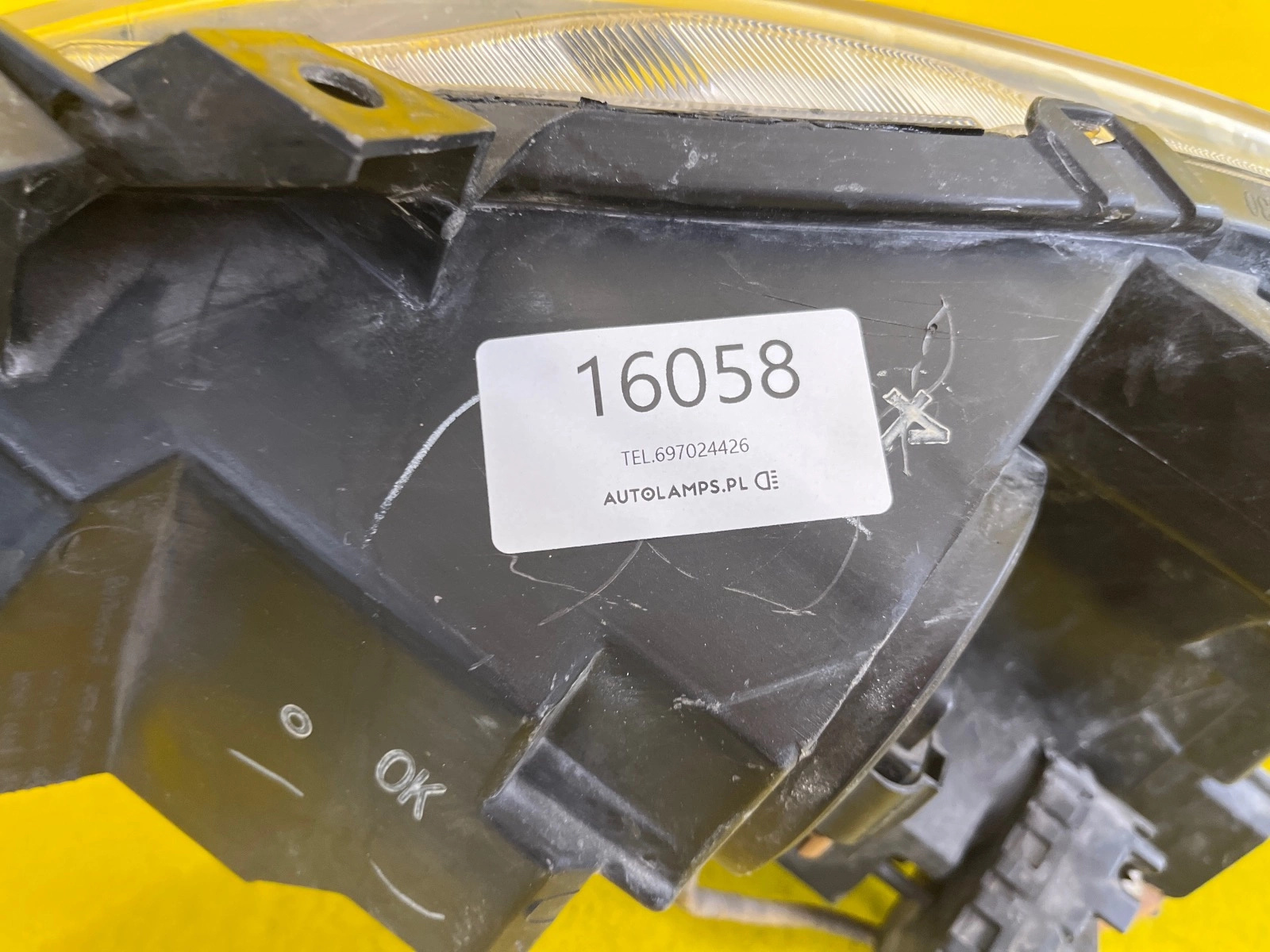 Reflektor Lampa Prawa MAZDA III 3 2008- SOCZEWKA BDG7-51030 Autolamps 2 Reflektor Lampa Prawa MAZDA III 3 2008- SOCZEWKA BDG7-51030