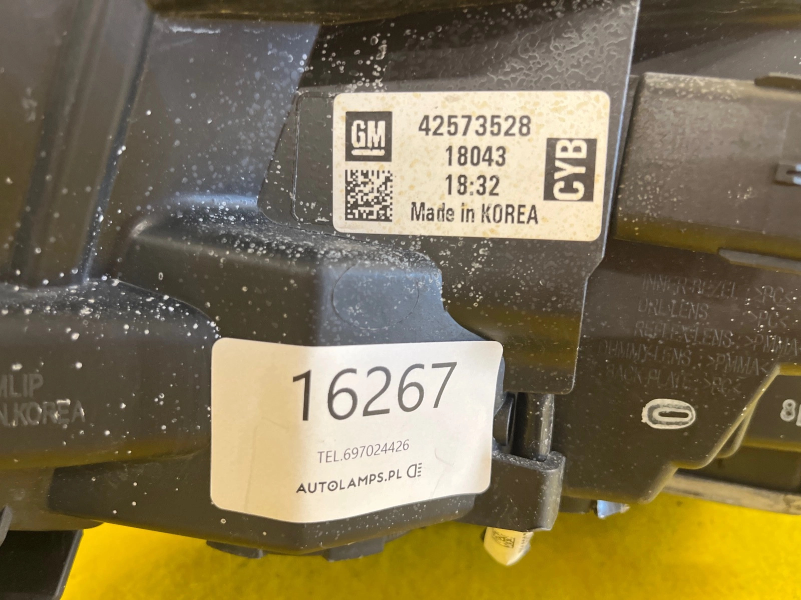 Reflektor Lampa Prawa CHEVROLET BOLT AMPERA 17- XENON 42573528 Autolamps 2 Reflektor Lampa Prawa CHEVROLET BOLT AMPERA 17- XENON 42573528