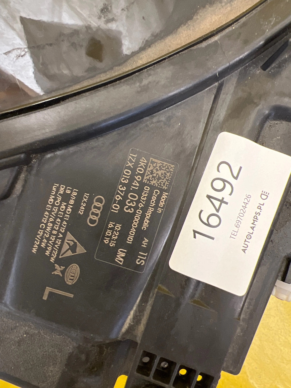 Reflektor LAMPA LEWA AUDI A6 C8 4K 18- FULL LED 4K0941033 Autolamps 2 Reflektor LAMPA LEWA AUDI A6 C8 4K 18- FULL LED 4K0941033