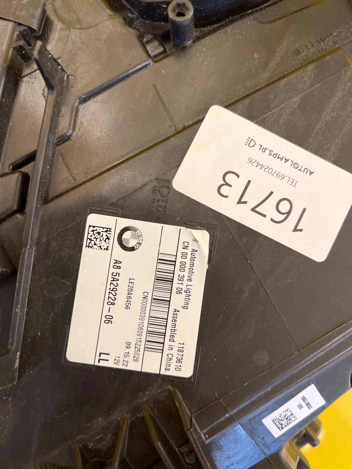 Reflektor LAMPA PRAWA BMW X3 G01 lift LCI FULL LED 5A29228-06 Autolamps 2 Reflektor LAMPA PRAWA BMW X3 G01 lift LCI FULL LED 5A29228-06