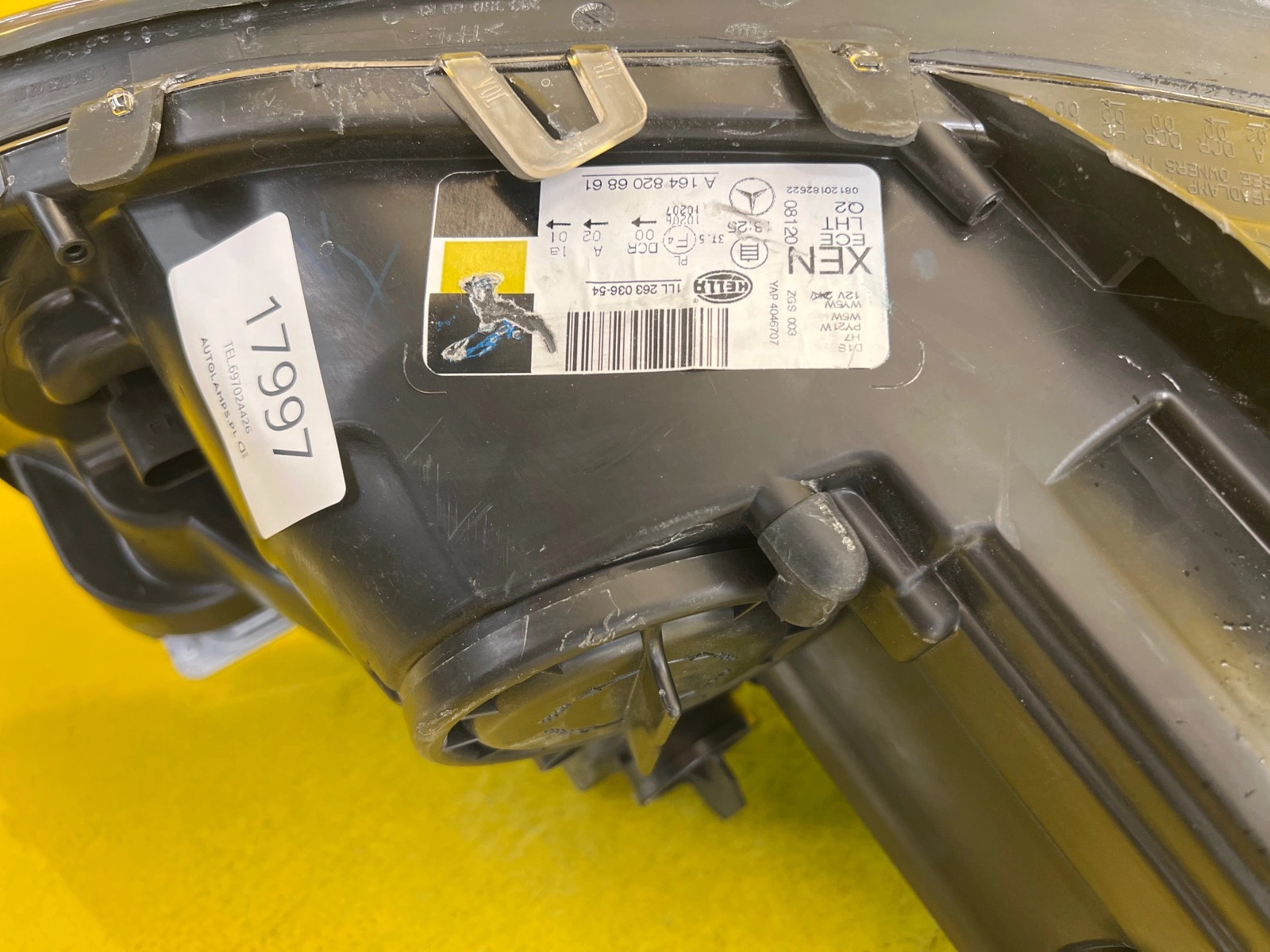 Reflektor LAMPA PRAWA MERCEDES W164 ML przed lift AMG BI XENON A1648206861 Autolamps 2 Reflektor LAMPA PRAWA MERCEDES W164 ML przed lift AMG BI XENON A1648206861