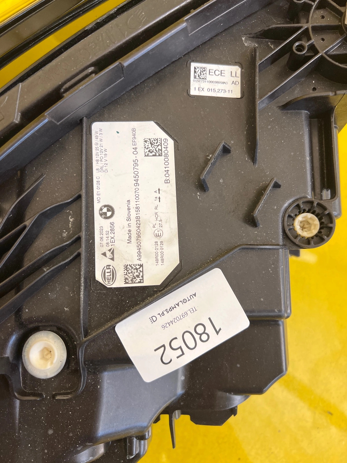 Reflektor Lampa LEWA BMW 3 G20 G21 Lift LCI Full Led 9450795-04 Autolamps 2 Reflektor Lampa LEWA BMW 3 G20 G21 Lift LCI Full Led 9450795-04