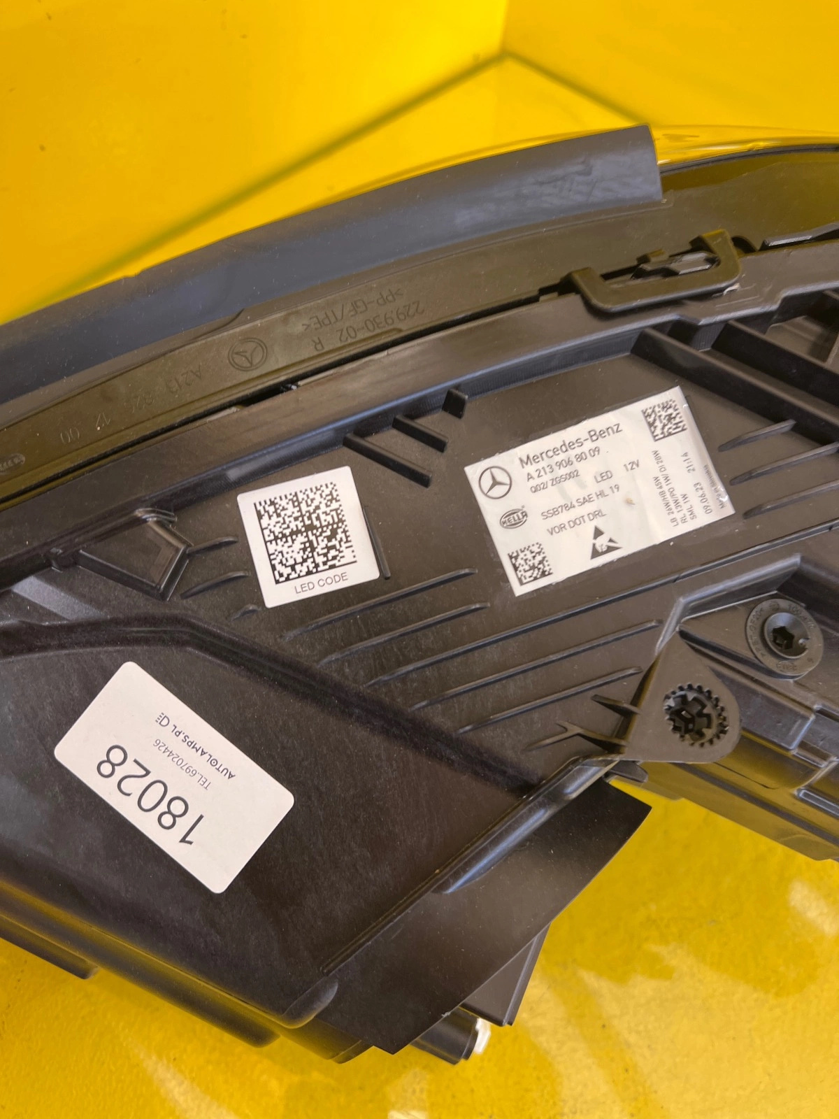 Reflektor Lampa PRAWA MERCEDES E KLASA W213 LIFT FULL LED PER Autolamps 2 Reflektor Lampa PRAWA MERCEDES E KLASA W213 LIFT FULL LED PER