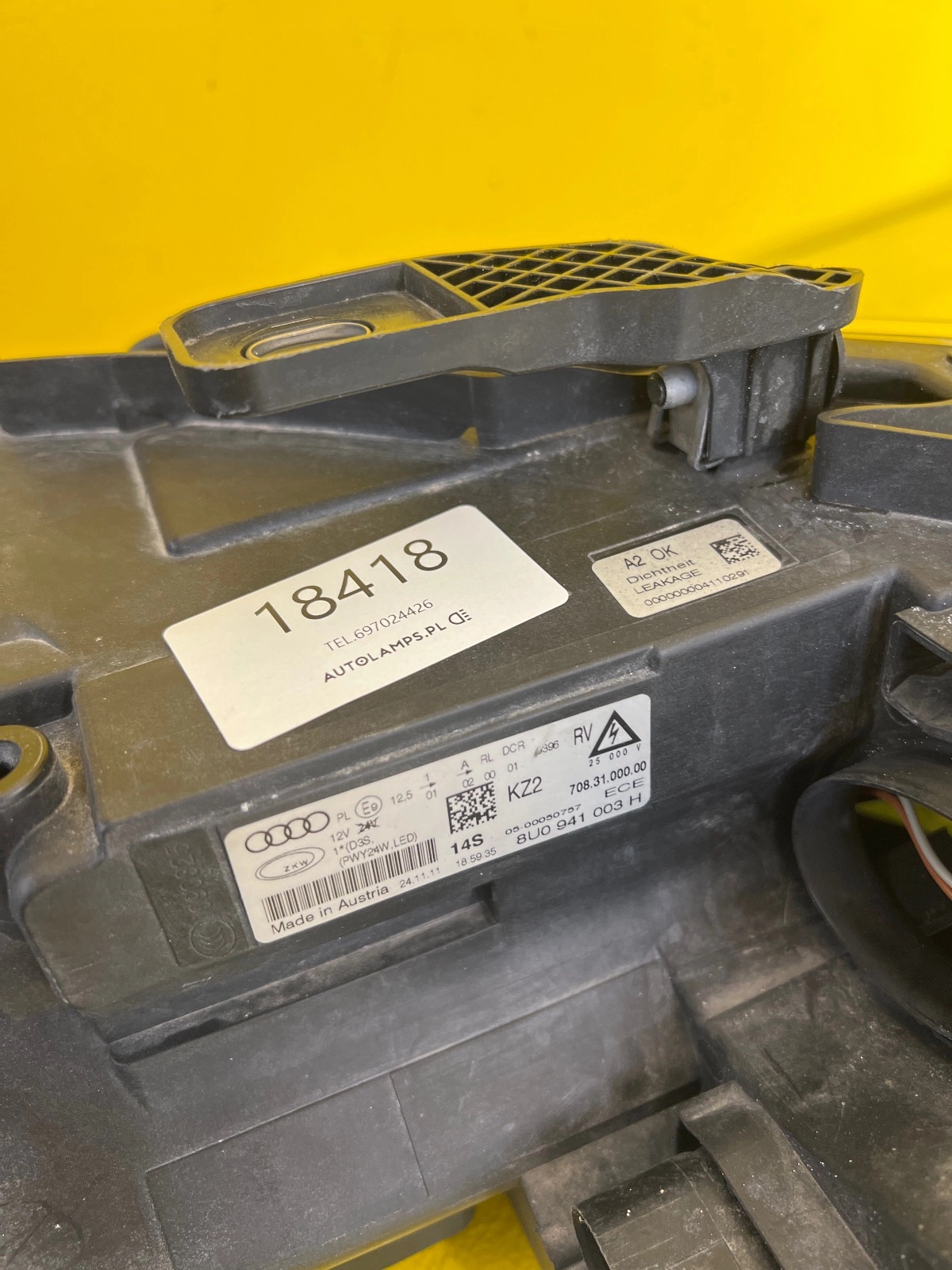 Reflektor Lampa Lewa AUDI Q3 8U0 11-14 XENON LED 8U0941003 Autolamps 2 Reflektor Lampa Lewa AUDI Q3 8U0 11-14 XENON LED 8U0941003