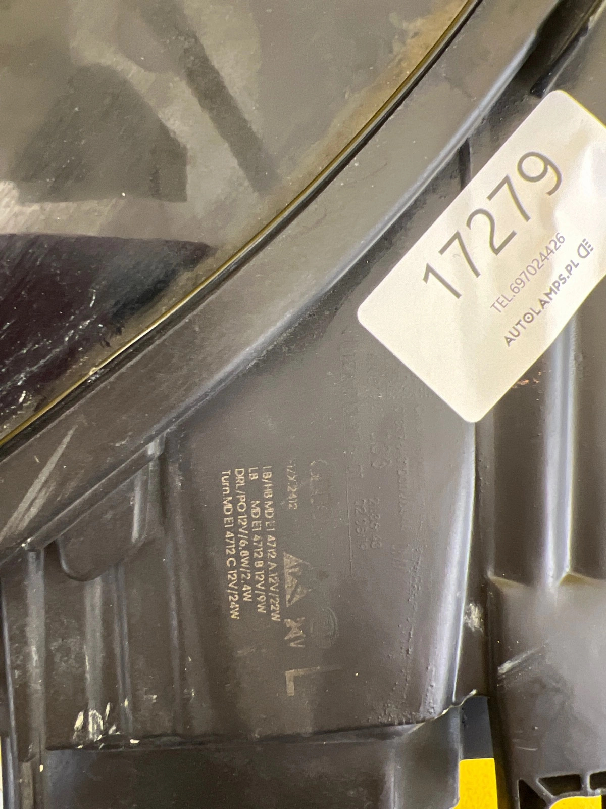 Reflektor LAMPA LEWA AUDI A6 C8 4K 18- FULL LED 4K0941033 Autolamps 3 Reflektor LAMPA LEWA AUDI A6 C8 4K 18- FULL LED 4K0941033