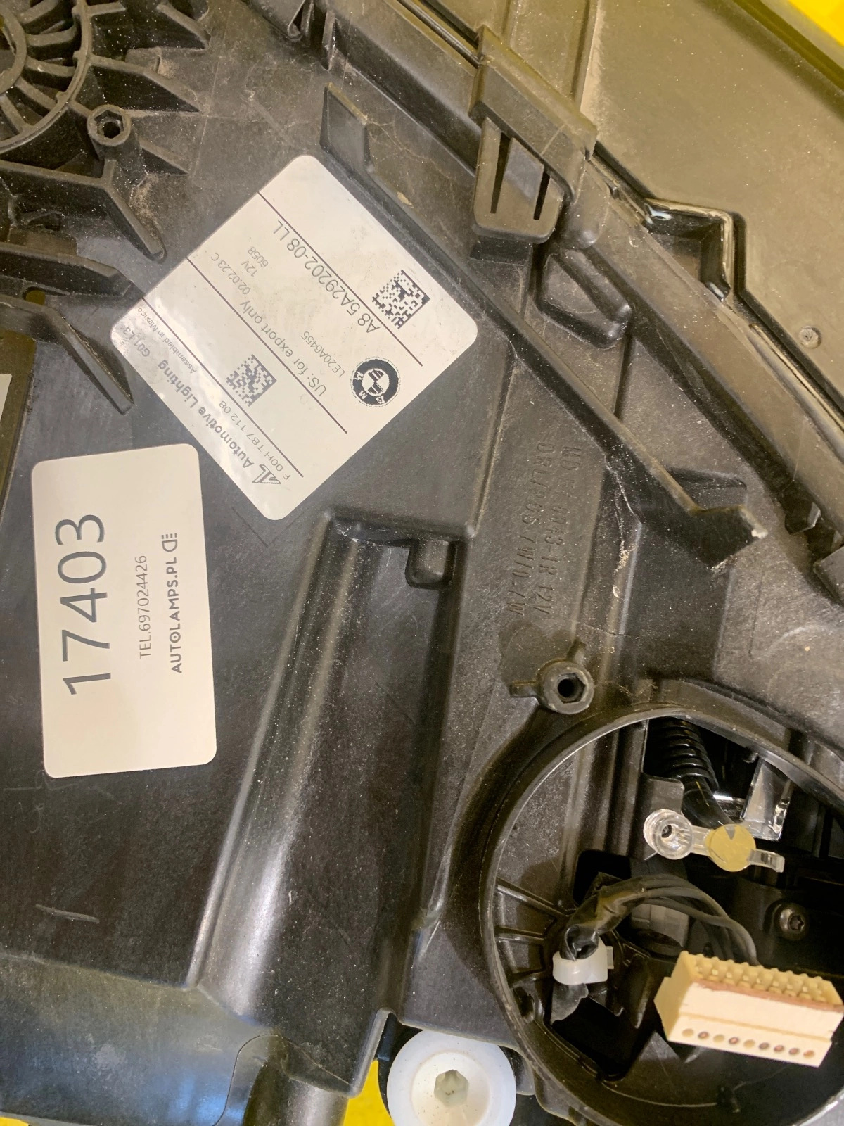 Reflektor LAMPA PRAWA BMW X3 G01 X4 G02 LIFT FULL LED 5A29202-08 Autolamps 3 Reflektor LAMPA PRAWA BMW X3 G01 X4 G02 LIFT FULL LED 5A29202-08