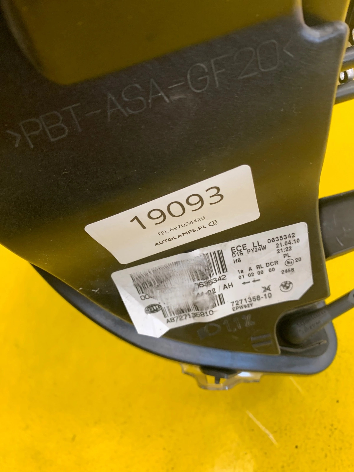 Reflektor Lampa Prawa BMW X6 E71 XENON 7271358-10 Autolamps 2 Reflektor Lampa Prawa BMW X6 E71 XENON 7271358-10