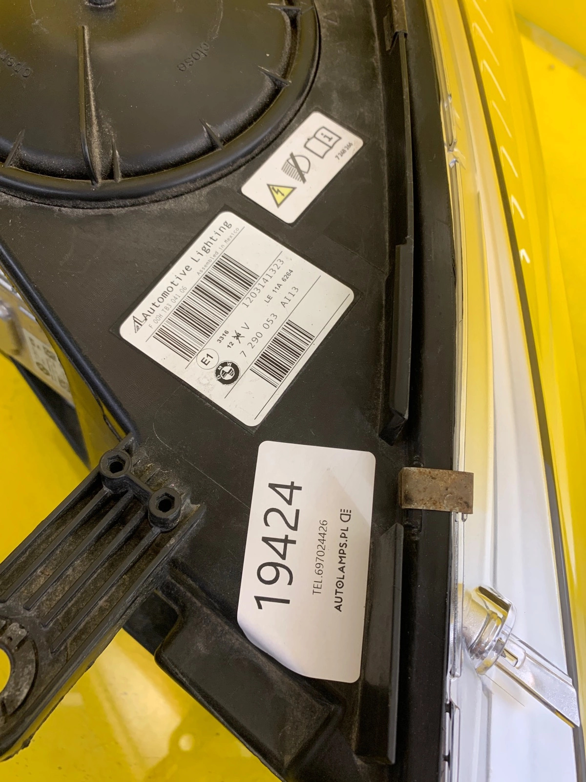 Reflektor LAMPA LEWA BMW X5 F15 X6 F16 13-18 BI-XENON 7290053 Autolamps 2 Reflektor LAMPA LEWA BMW X5 F15 X6 F16 13-18 BI-XENON 7290053