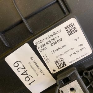 Reflektor LAMPA LEWA MERCEDES C-KLASA W206 A2069060902