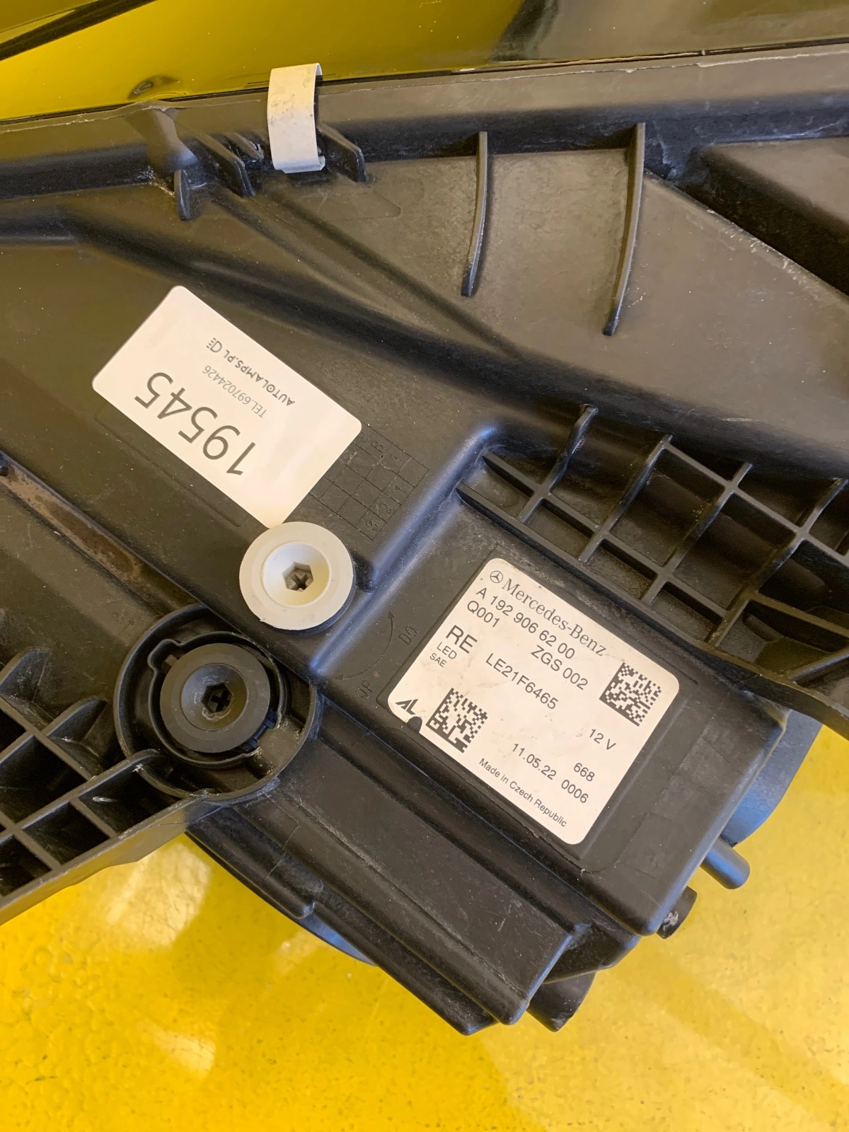 Reflektor LAMPA PRAWA MERCEDES AMG GT W192 LIFT USA A1929066200 Autolamps 2 Reflektor LAMPA PRAWA MERCEDES AMG GT W192 LIFT USA A1929066200