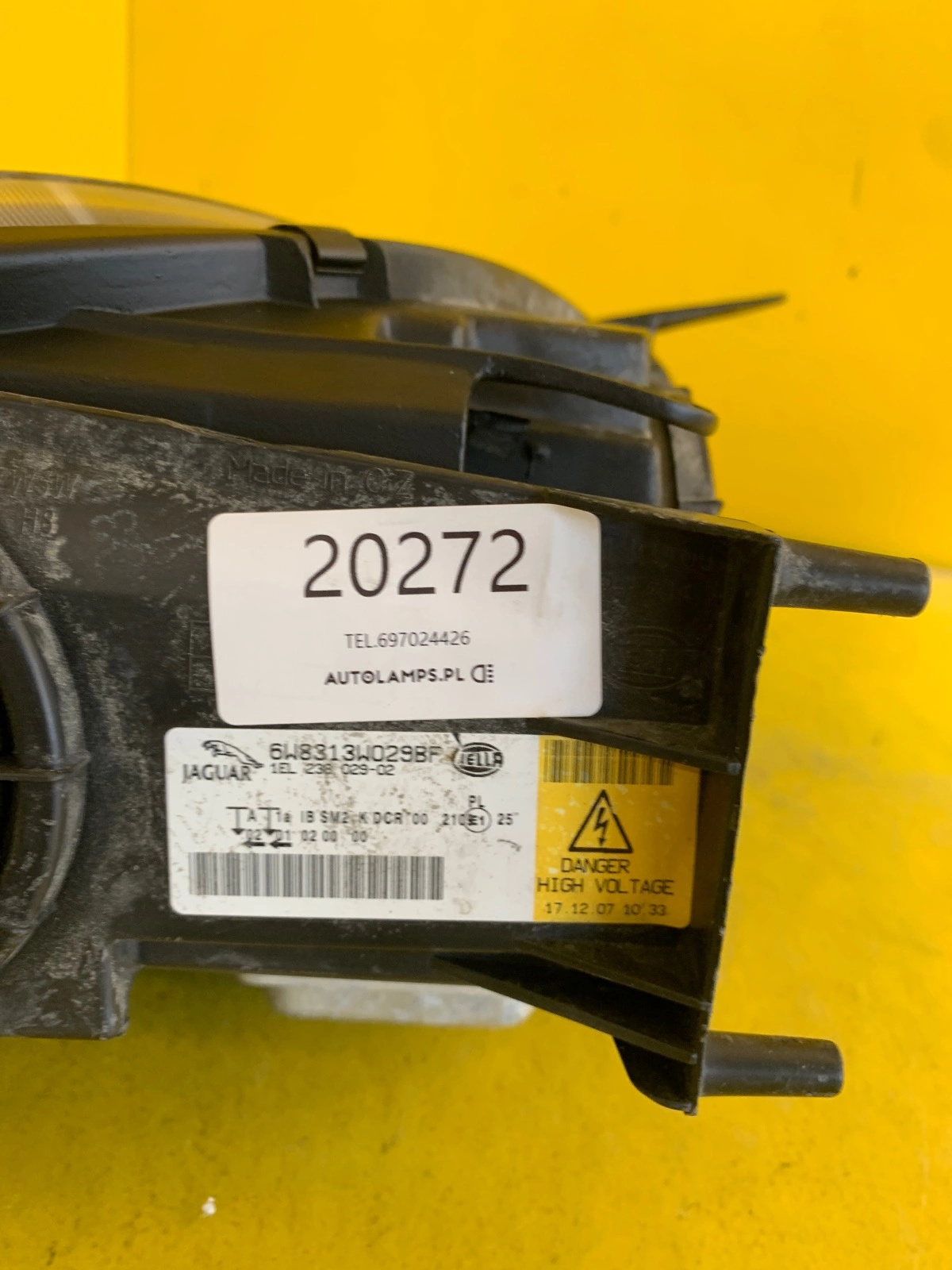 Reflektor Lampa Prawa Jaguar XK XKR X150 Xenon Nieskrętny 07-11 Autolamps 2 Reflektor Lampa Prawa Jaguar XK XKR X150 Xenon Nieskrętny 07-11