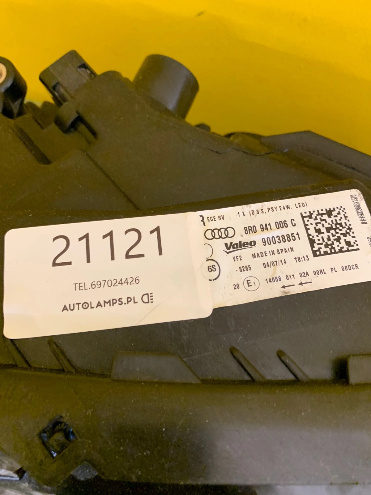 Reflektor Lampa Prawa Audi Q5 16- Xenon Led 8R0941006C Autolamps 2 Reflektor Lampa Prawa Audi Q5 16- Xenon Led 8R0941006C