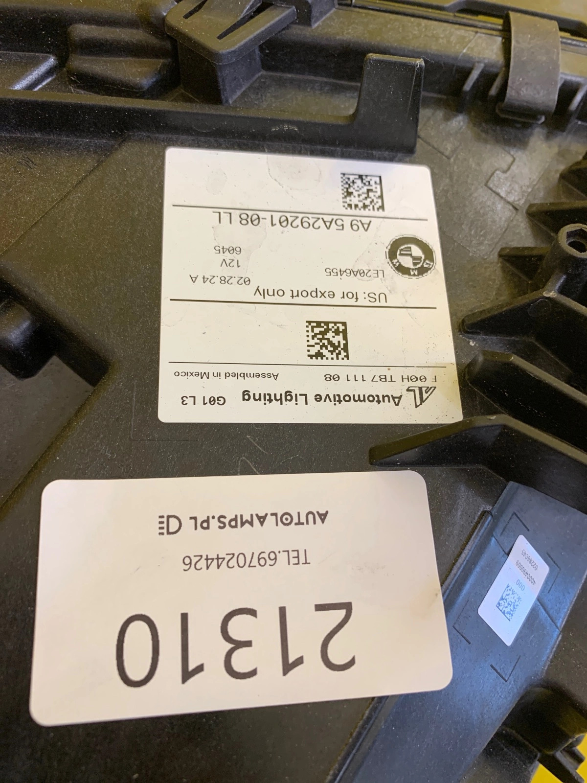 Reflektor BMW X3 G01 X4 G02 Lift Full Led Lampa Lewa 5A29201-08 Autolamps 2 Reflektor BMW X3 G01 X4 G02 Lift Full Led Lampa Lewa 5A29201-08