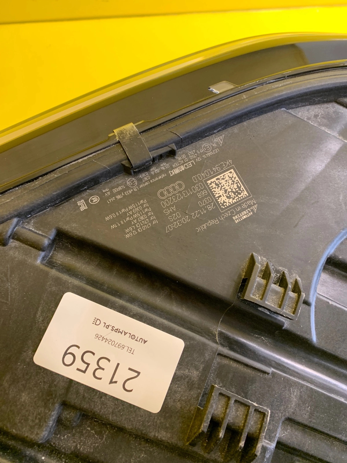 Reflektor Audi E-Tron 4KE Lampa Prawa Przód 4KE941040D Autolamps 2 Reflektor Audi E-Tron 4KE Lampa Prawa Przód 4KE941040D