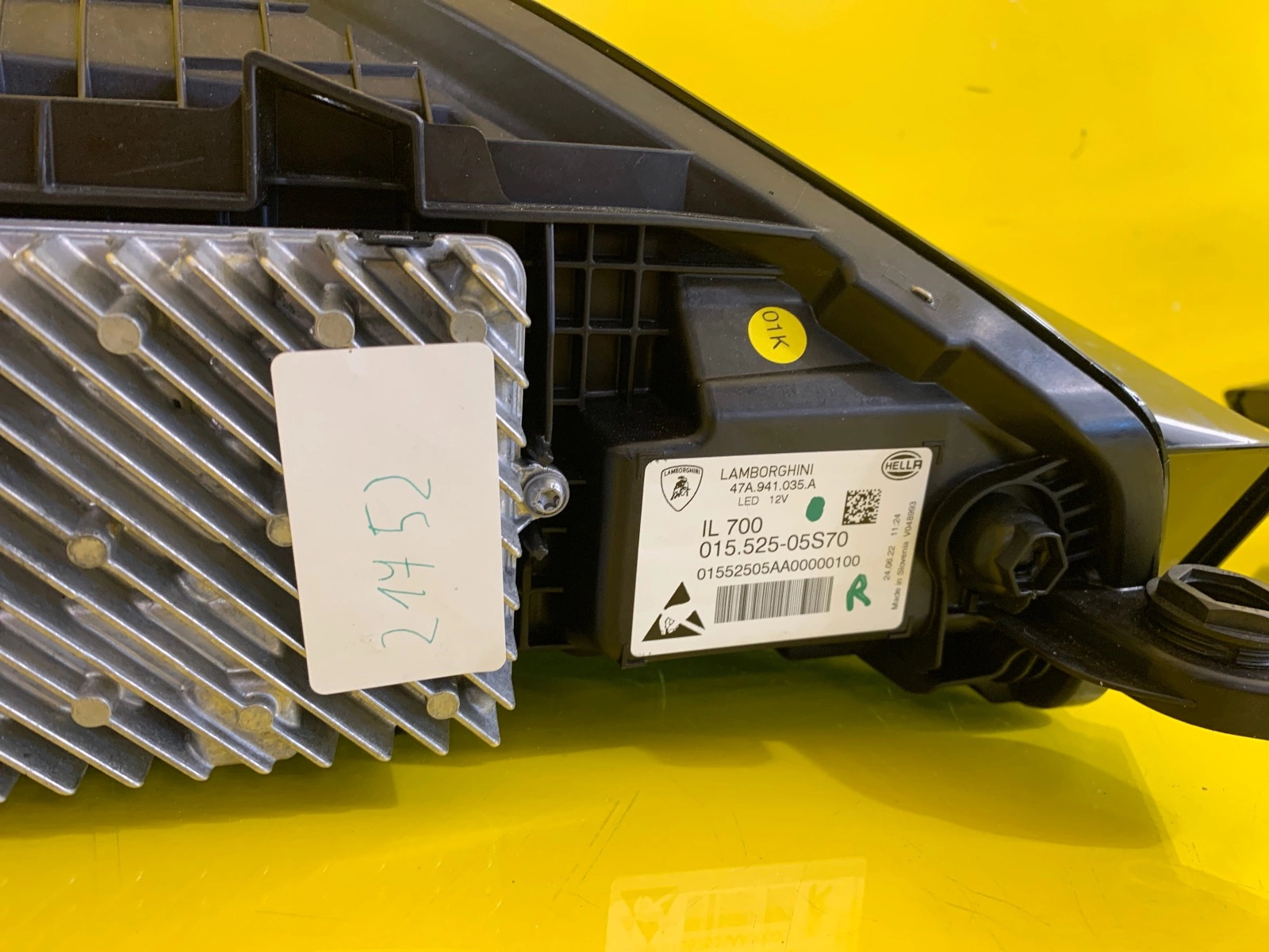 Reflektor Lampa Lewa Prawa Lamborghini Revuelto Full Led Autolamps 13 Reflektor Lampa Lewa Prawa Lamborghini Revuelto Full Led