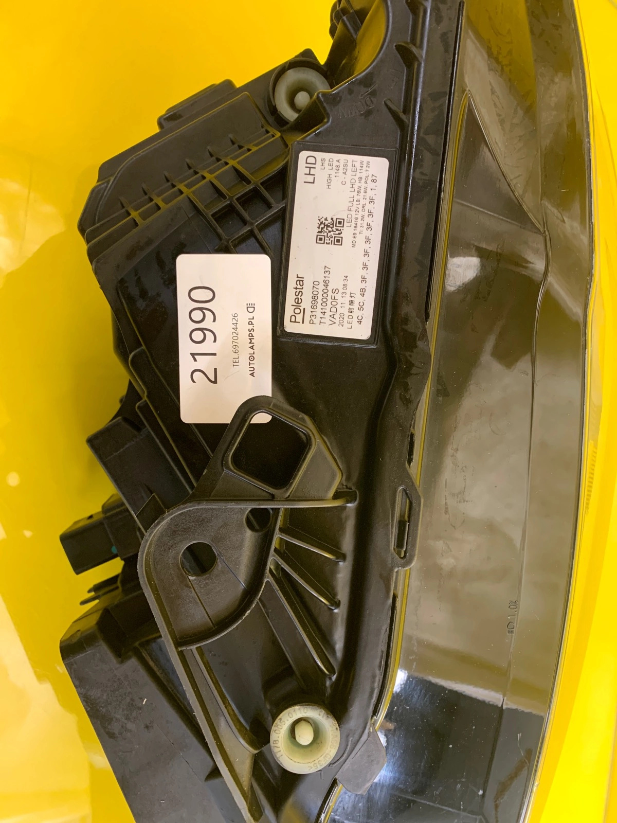 Reflektor Lampa Lewa Przednia Volvo Polestar Full Led A316980070 Autolamps 2 Reflektor Lampa Lewa Przednia Volvo Polestar Full Led A316980070