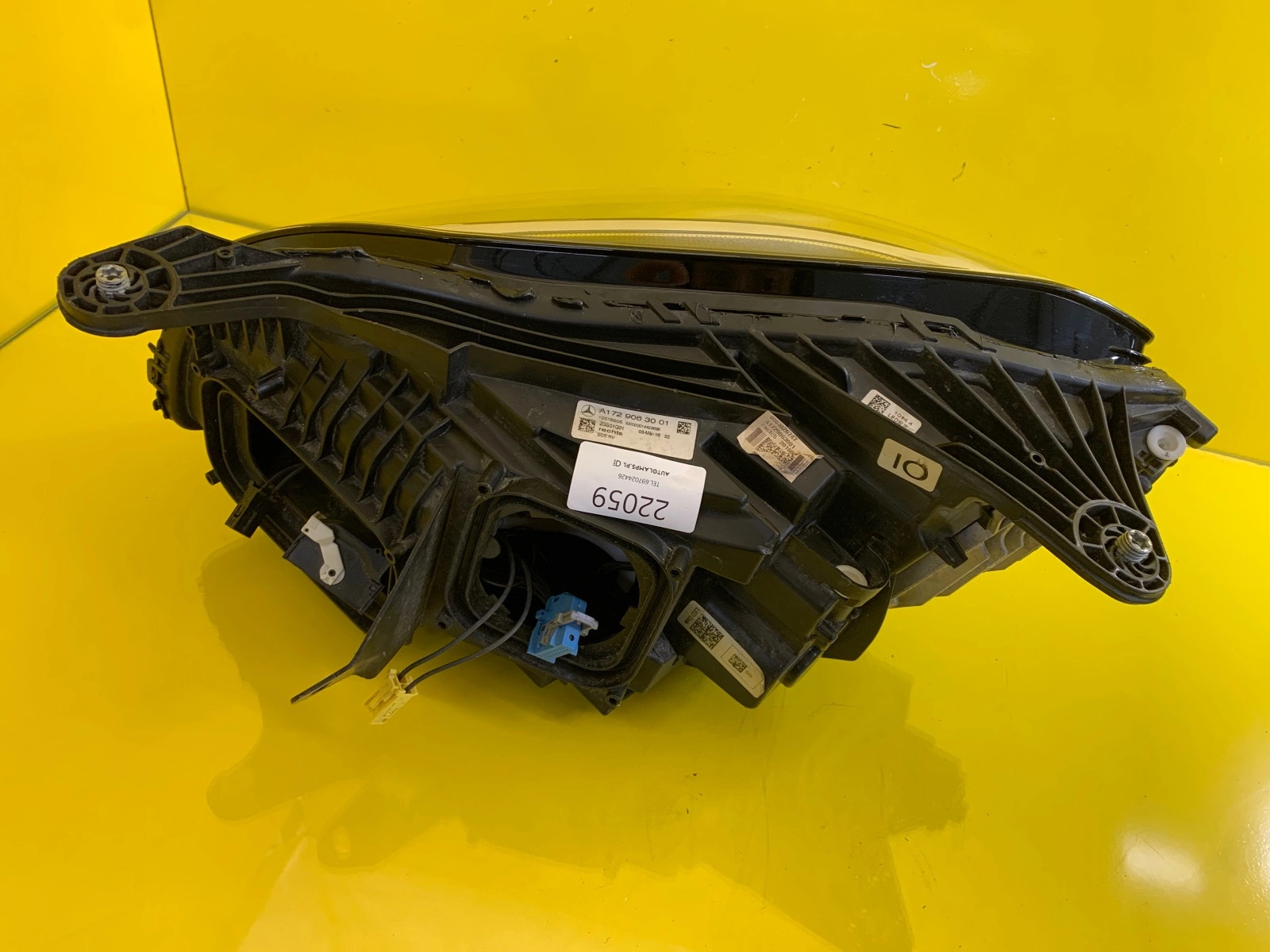 Reflektor Lampa Prawa Przednia Mercedes SLC W172 Full Led ILS A1729063001 Autolamps 3 Reflektor Lampa Prawa Przednia Mercedes SLC W172 Full Led ILS A1729063001