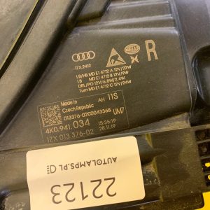 Reflektor Lampa Prawa Audi A6 C8 Full Led 4K0941034