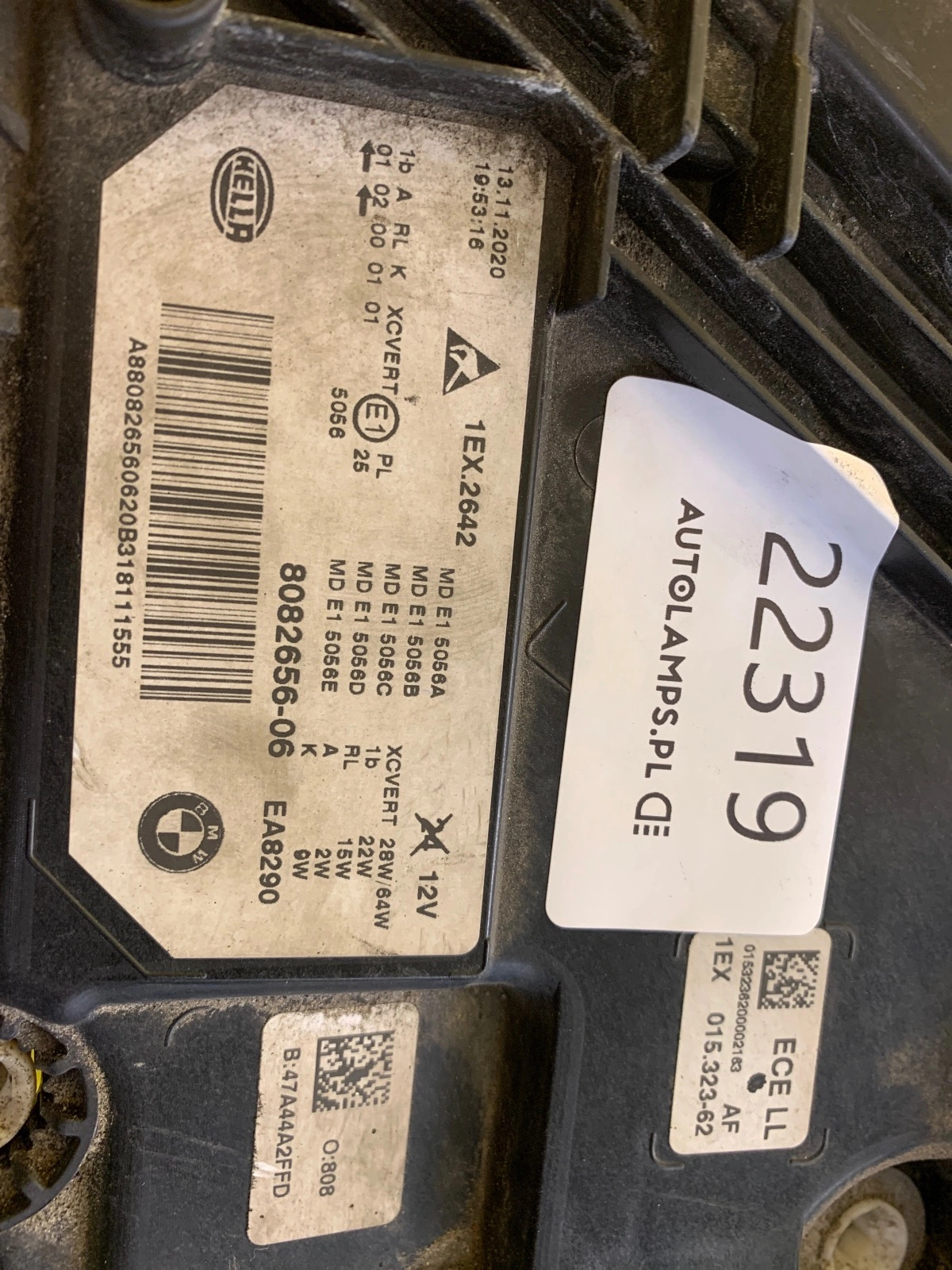 Reflektor BMW 5 G30 G31 LCI Lampa Prawa BMW Led Black Shadow 8082656-06 Autolamps 2 Reflektor BMW 5 G30 G31 LCI Lampa Prawa BMW Led Black Shadow 8082656-06