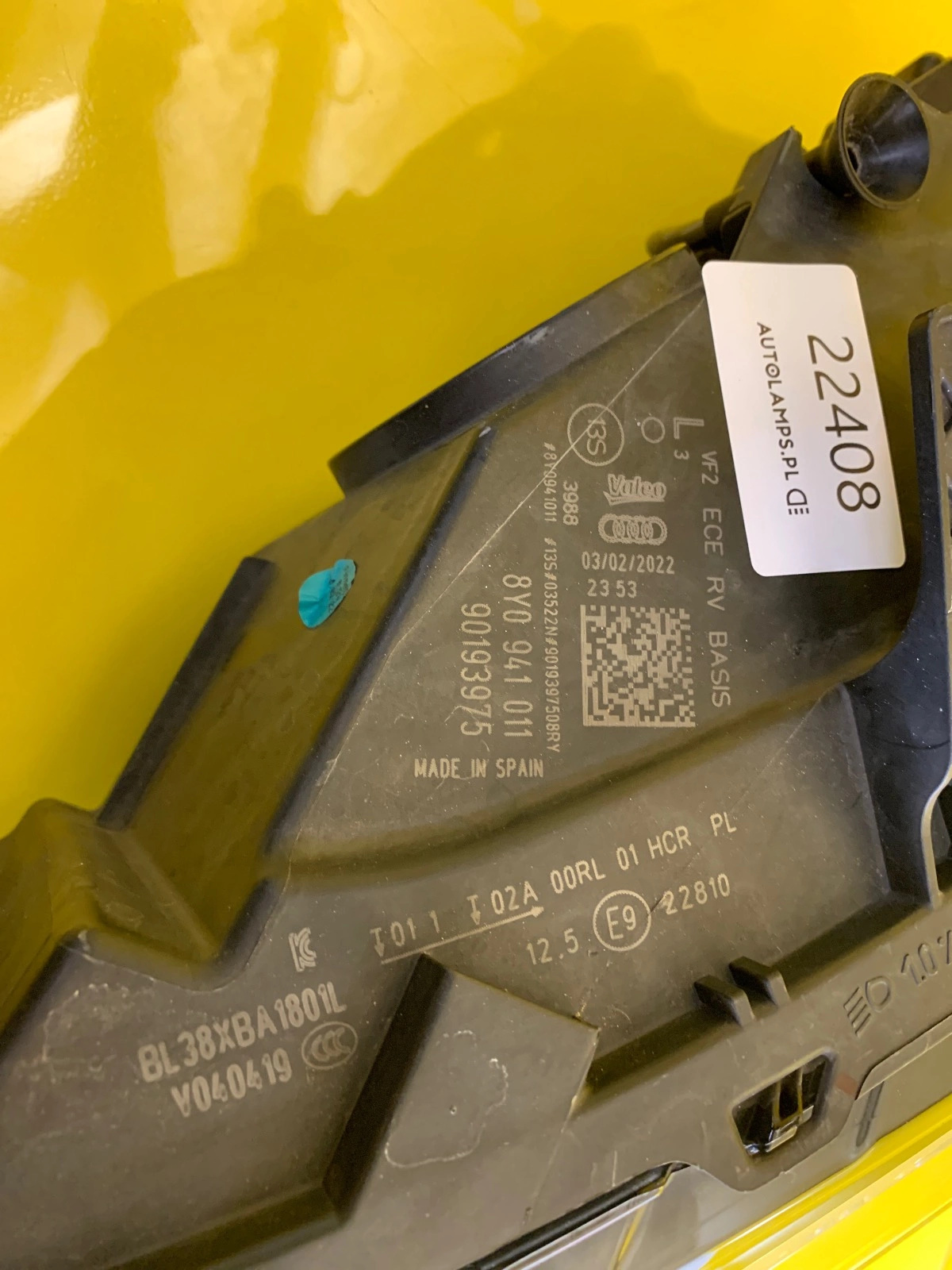 Reflektor Lampa Lewa Przednia Audi A3 8Y Full Led 8Y0941011 Autolamps 2 Reflektor Lampa Lewa Przednia Audi A3 8Y Full Led 8Y0941011