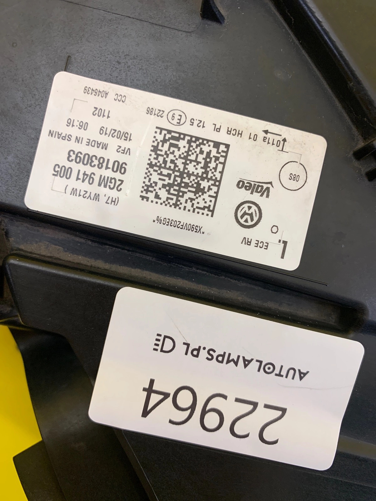 Reflektor VW T-Cross 2GM 18+ Lampa Lewa Przednia Zwykła 2GM941005 Autolamps 2 Reflektor VW T-Cross 2GM 18+ Lampa Lewa Przednia Zwykła 2GM941005