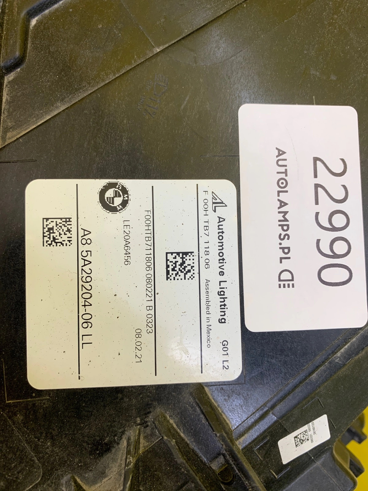 Reflektor BMW X3 G01 X4 G02 Lift Full Led Lampa Prawa 5A29204-06 Autolamps 2 Reflektor BMW X3 G01 X4 G02 Lift Full Led Lampa Prawa 5A29204-06