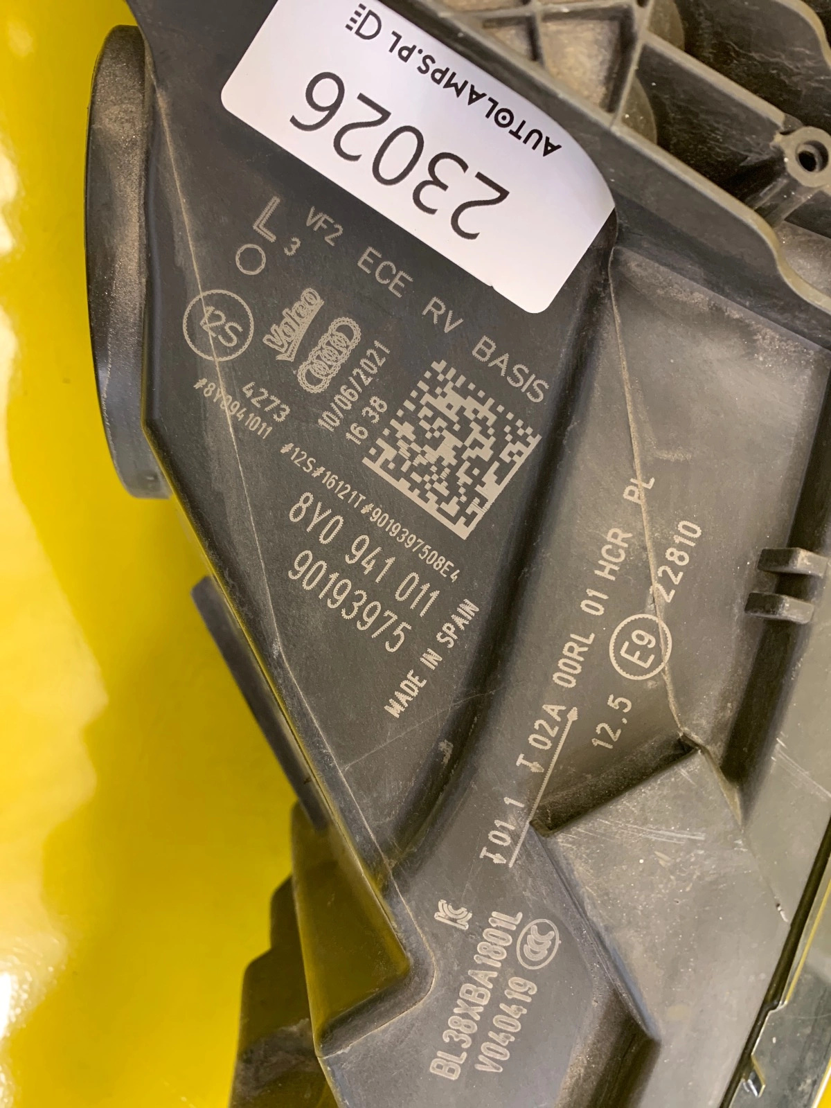 Reflektor Lampa Lewa Przednia Audi A3 8Y Full Led 8Y0941011 Autolamps 2 Reflektor Lampa Lewa Przednia Audi A3 8Y Full Led 8Y0941011