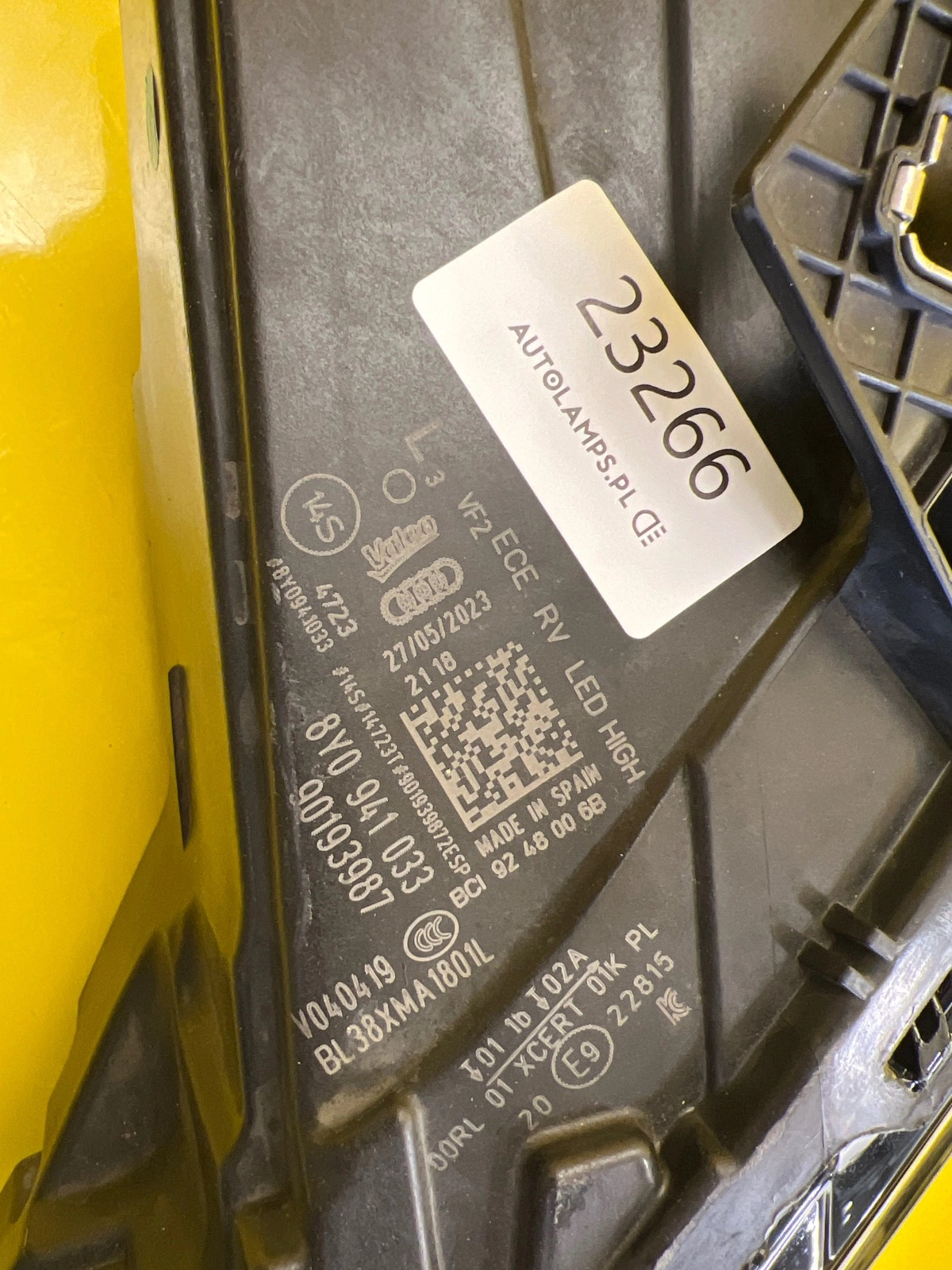 Reflektor Lampa lewa Audi A3 8Y 20- Full Led 8Y0941033 Autolamps 2 Reflektor Lampa lewa Audi A3 8Y 20- Full Led 8Y0941033