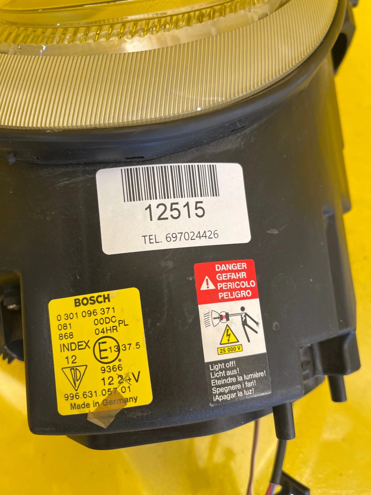 Reflektor Lampa Lewa Porsche Carrera 911 XENON 99663105701 Autolamps 2 Reflektor Lampa Lewa Porsche Carrera 911 XENON 99663105701