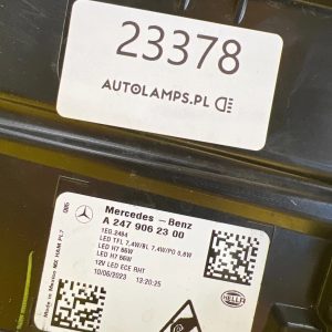 Reflektor Lampa Lewa Przednia Mercedes GLB W247 A2479062300
