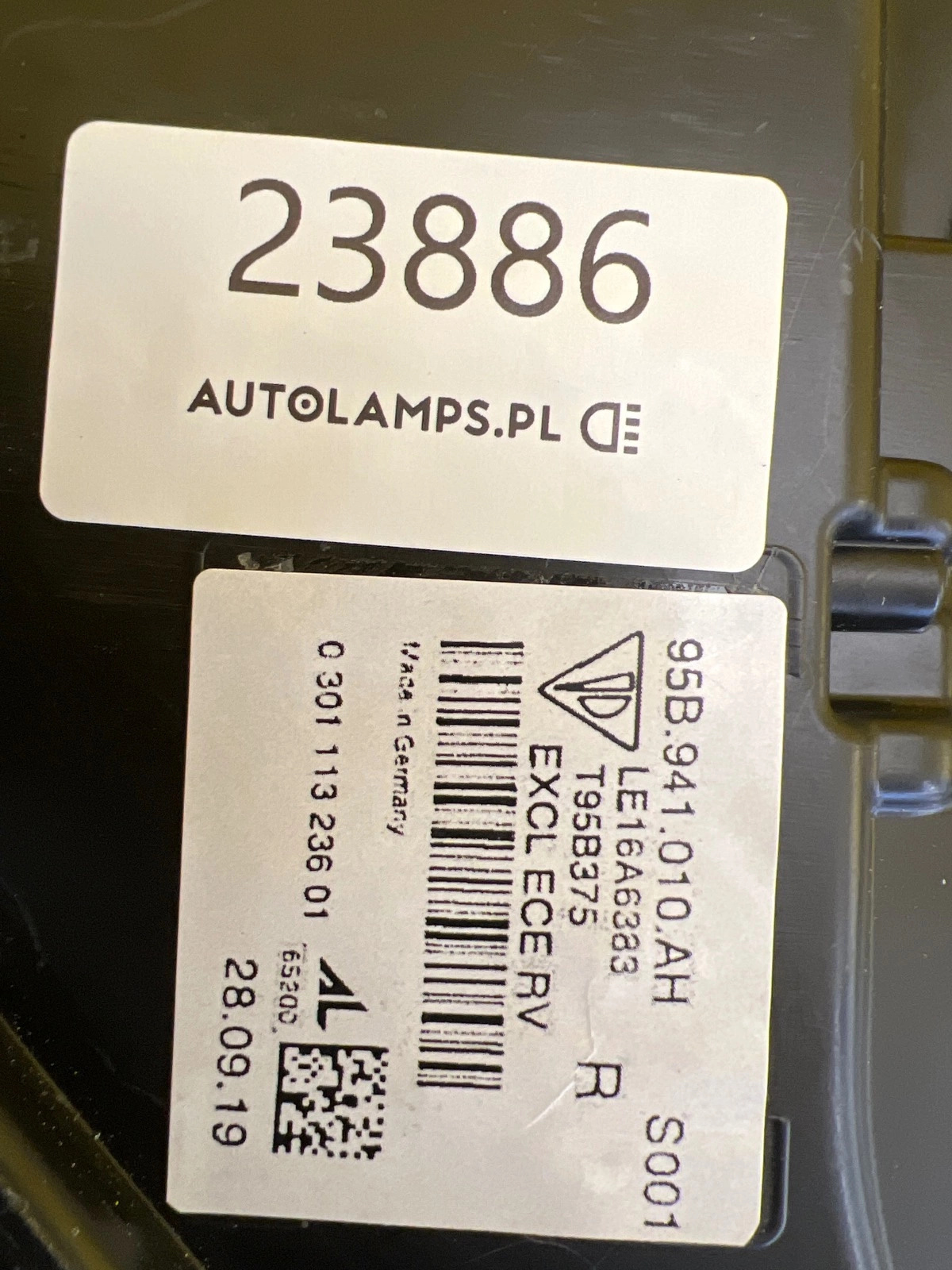 Reflektor Lampa Prawa Porsche Macan 95B Full Led EU 95B941010AH Autolamps 2 Reflektor Lampa Prawa Porsche Macan 95B Full Led EU 95B941010AH