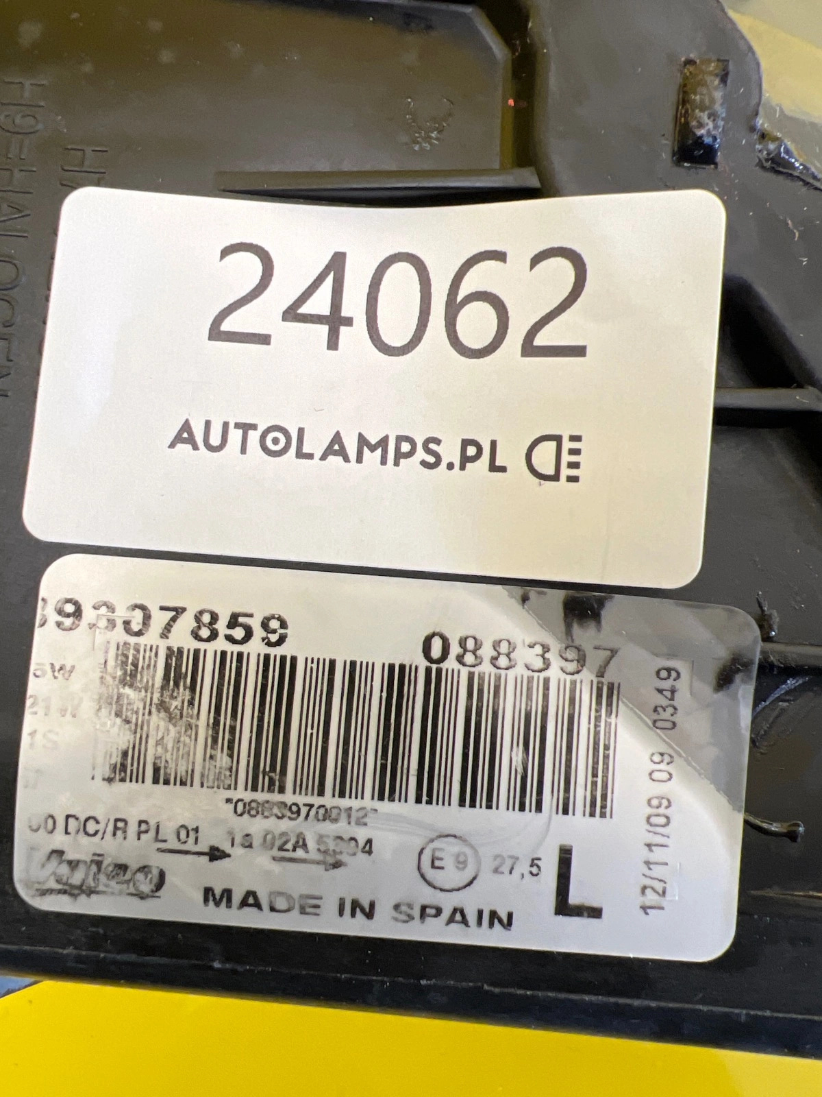 Reflektor Lampa Lewa Przednia VW Touareg 1 7L6 02-06 Xenon Autolamps 2 Reflektor Lampa Lewa Przednia VW Touareg 1 7L6 02-06 Xenon