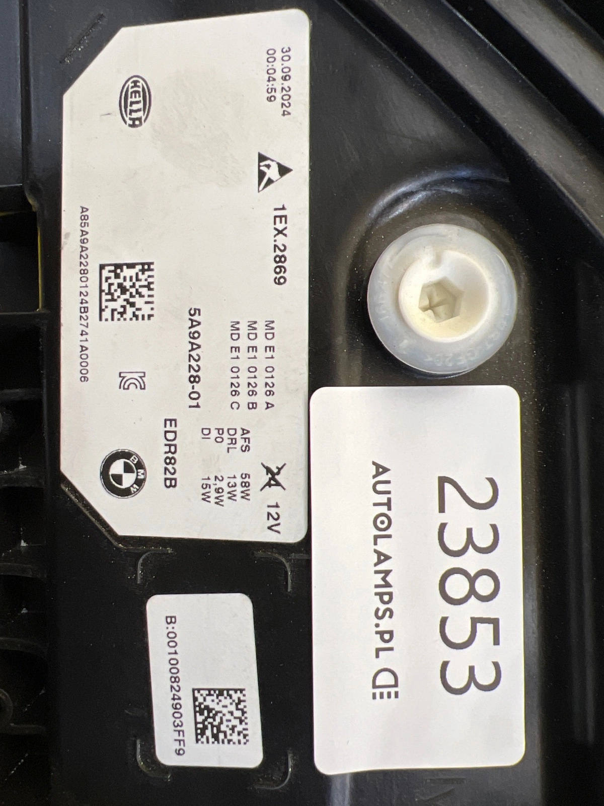 Reflektor Lampa Prawa BMW X1 U11 22- Full Led 5A9A228-01 Autolamps 2 Reflektor Lampa Prawa BMW X1 U11 22- Full Led 5A9A228-01