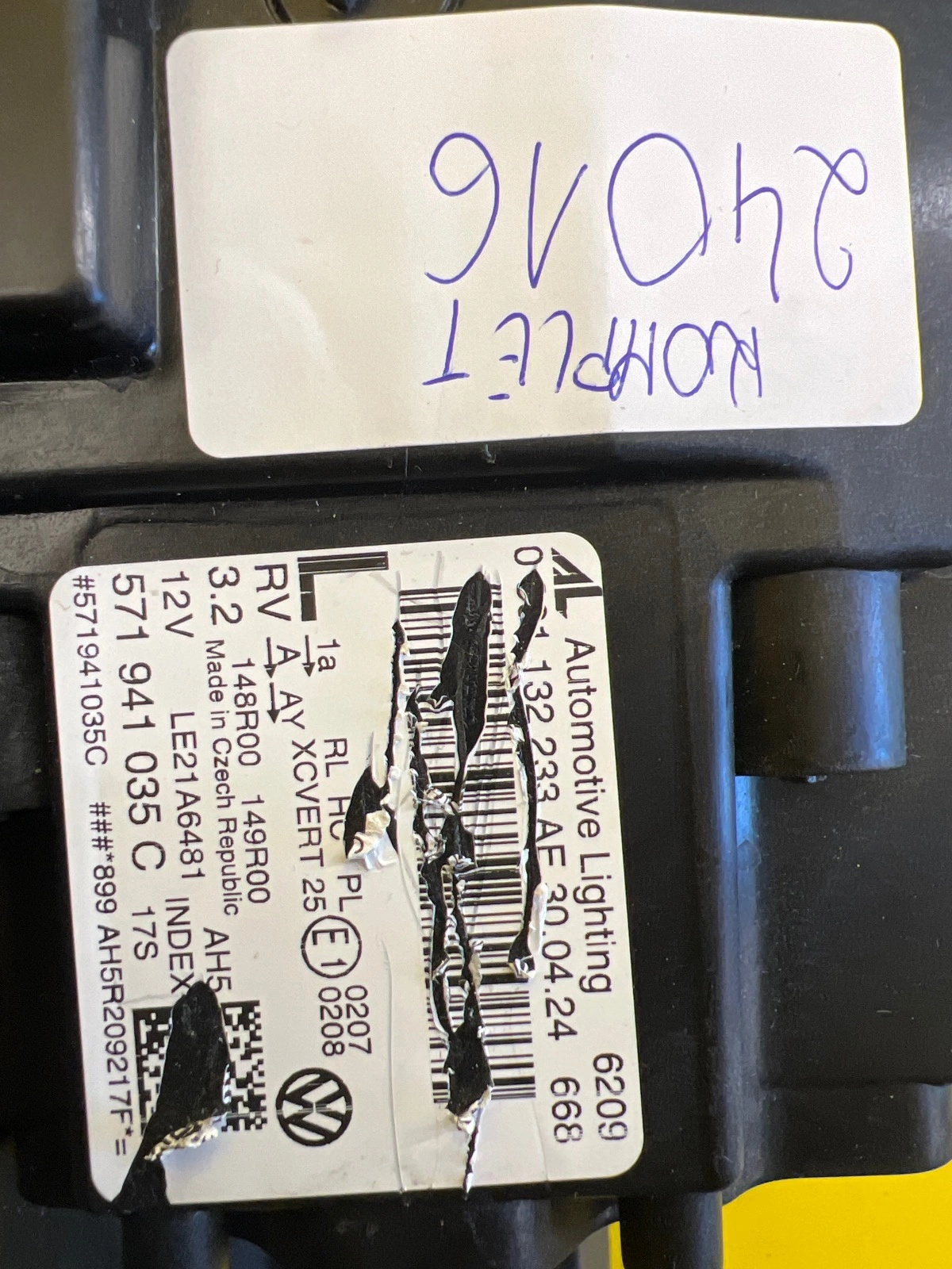 Reflektor Lampa Przednia Lewa Prawa VW Tiguan III Full Led 571941036C 571941035C Autolamps 10 Reflektor Lampa Przednia Lewa Prawa VW Tiguan III Full Led 571941036C 571941035C